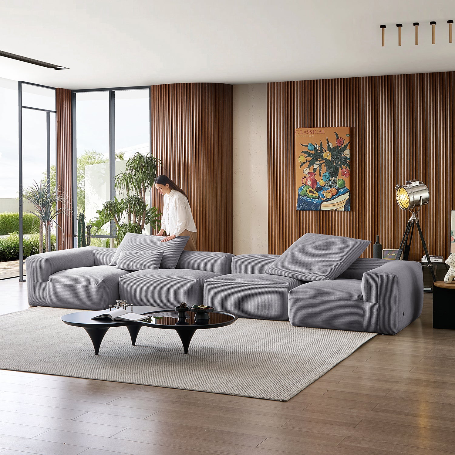 Mellow U Sectional - Mario Capasa