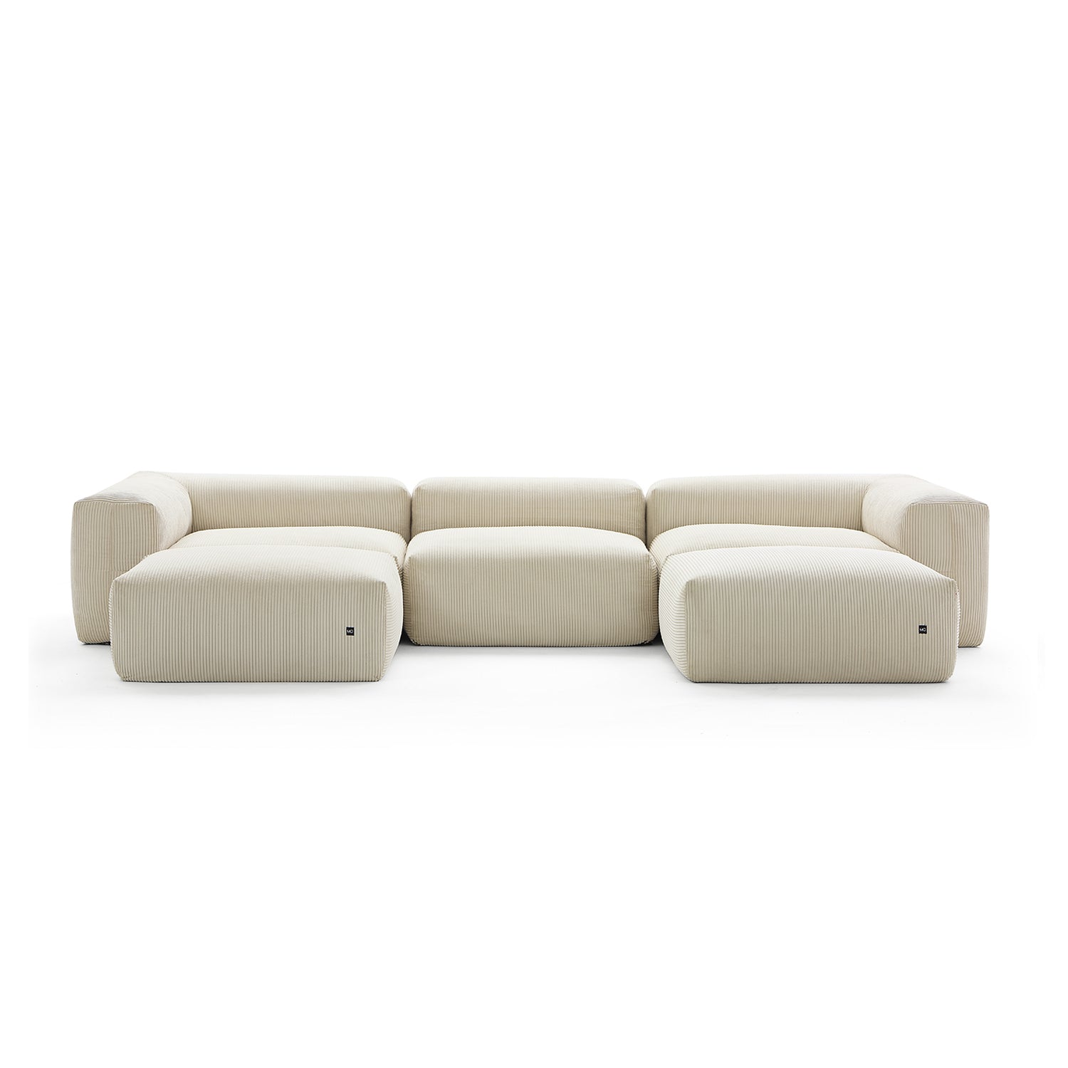 Mellow U Sectional with Ottoman - Mario Capasa