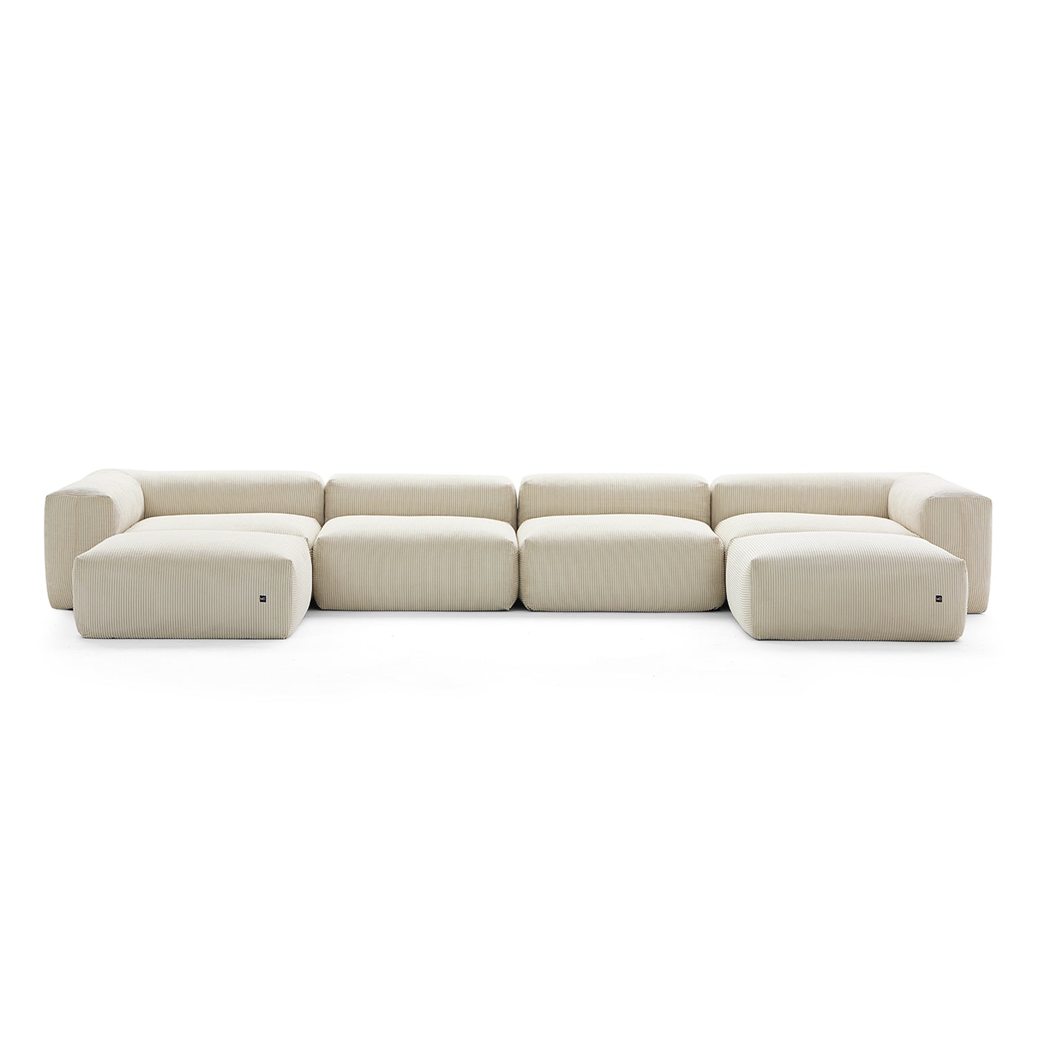 Mellow U Sectional with Ottoman - Mario Capasa
