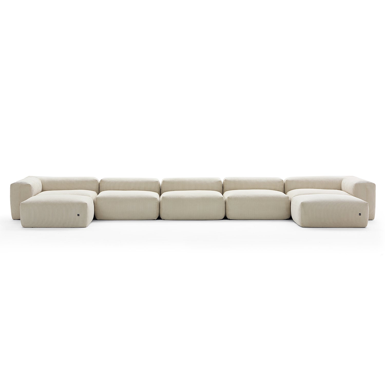 Mellow U Sectional with Ottoman - Mario Capasa