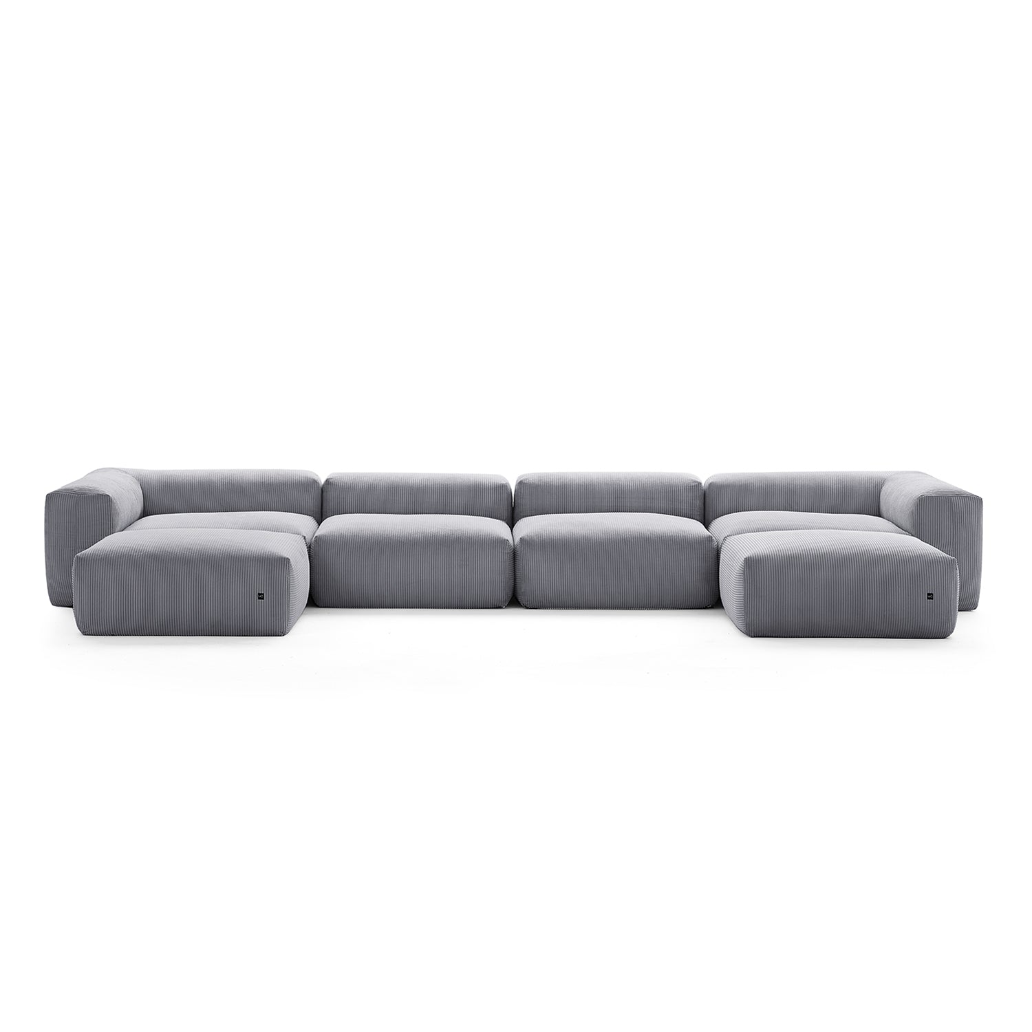 Mellow U Sectional with Ottoman - Mario Capasa