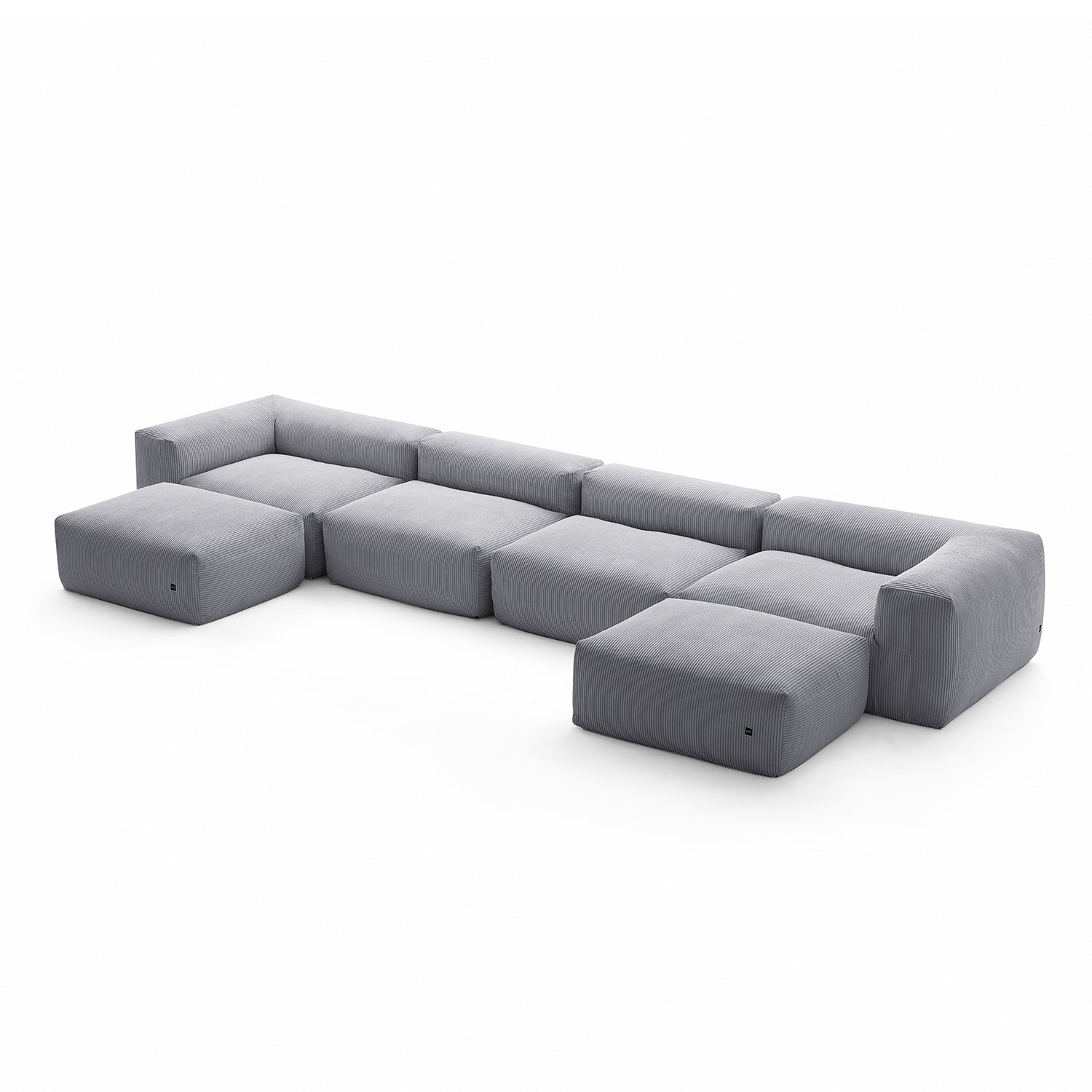 Mellow U Sectional with Ottoman - Mario Capasa
