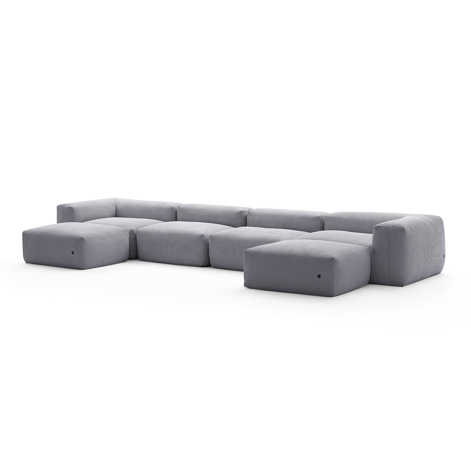 Mellow U Sectional with Ottoman - Mario Capasa