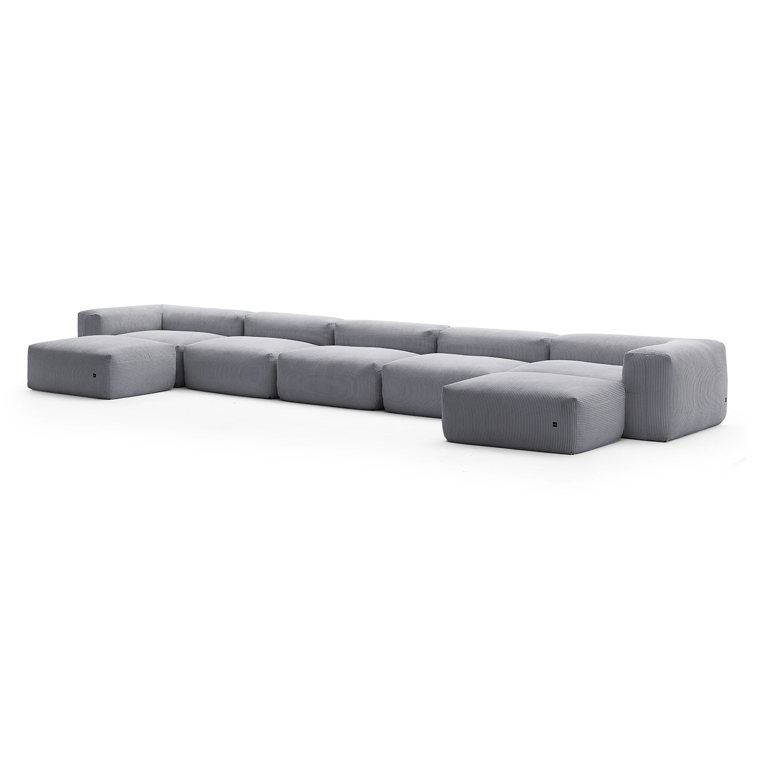 Mellow U Sectional with Ottoman - Mario Capasa
