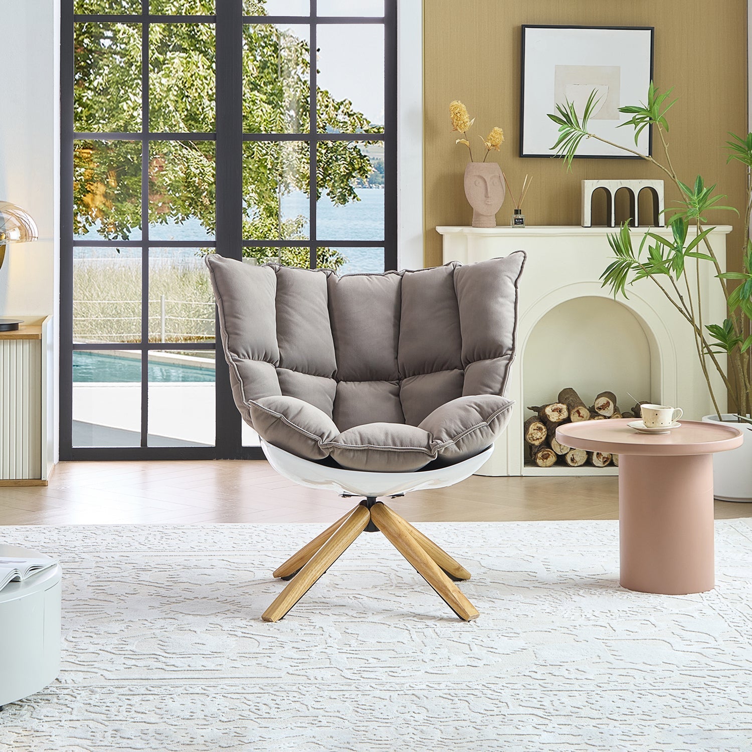 Giulio Swivel Chair - Mario Capasa