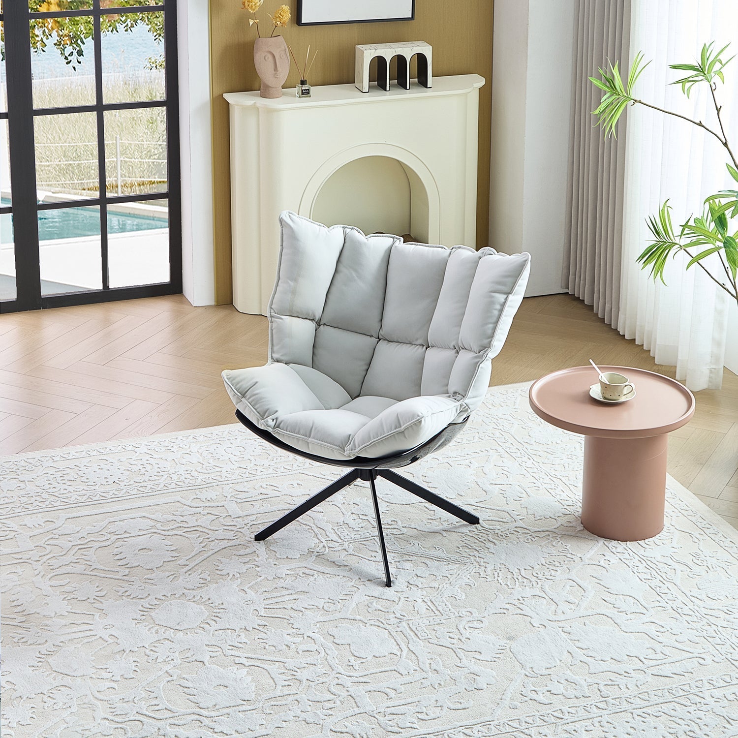 Giulio Swivel Chair - Mario Capasa