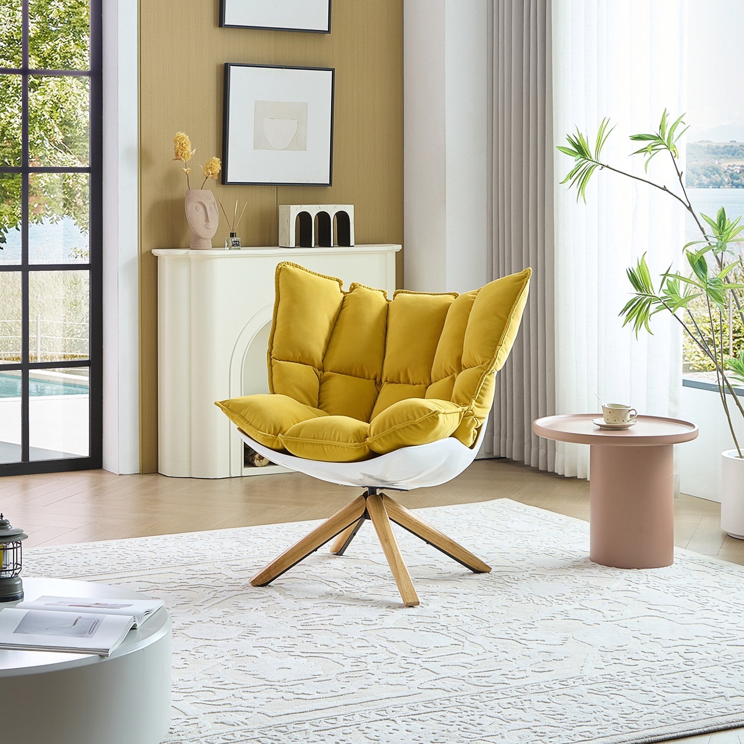 Giulio Swivel Chair - Mario Capasa