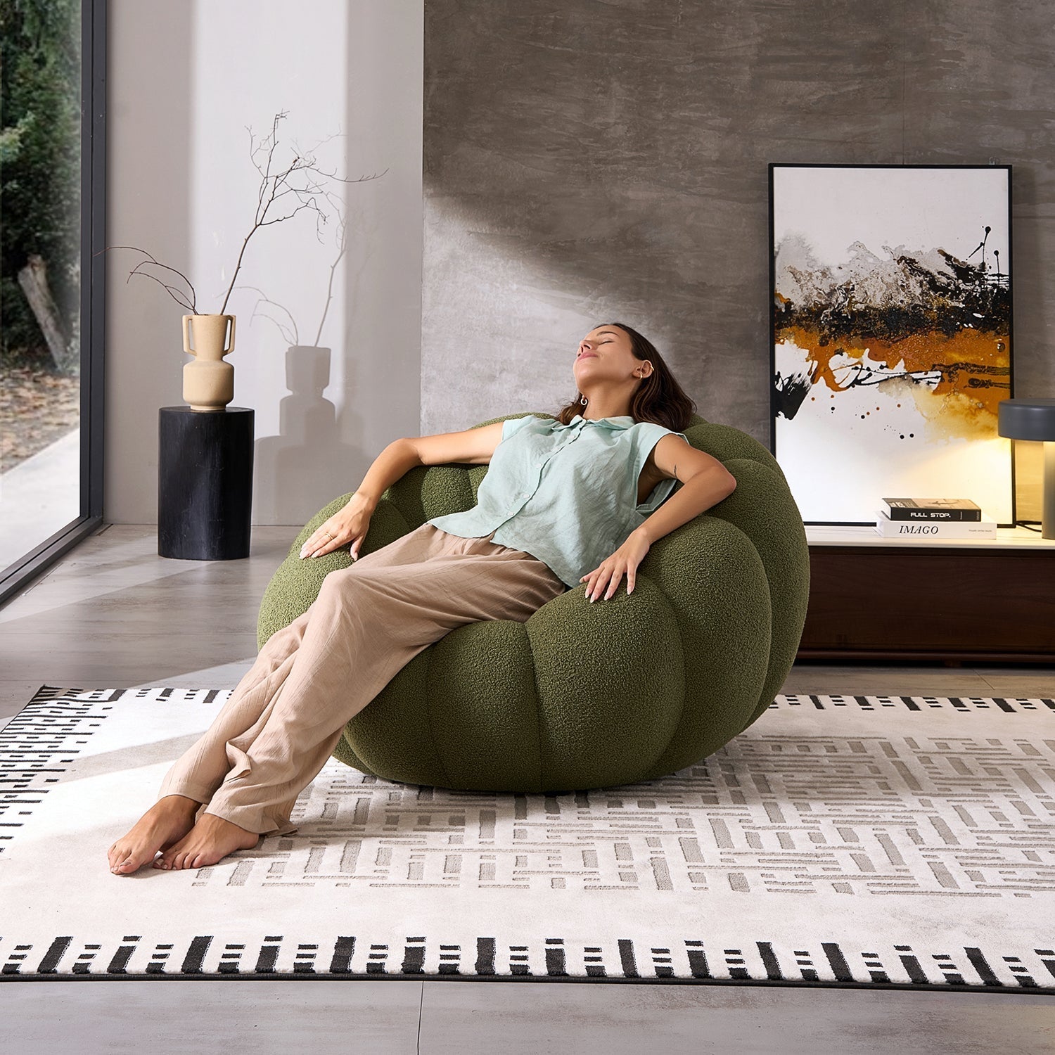 Pumpkin Accent Chair - Mario Capasa