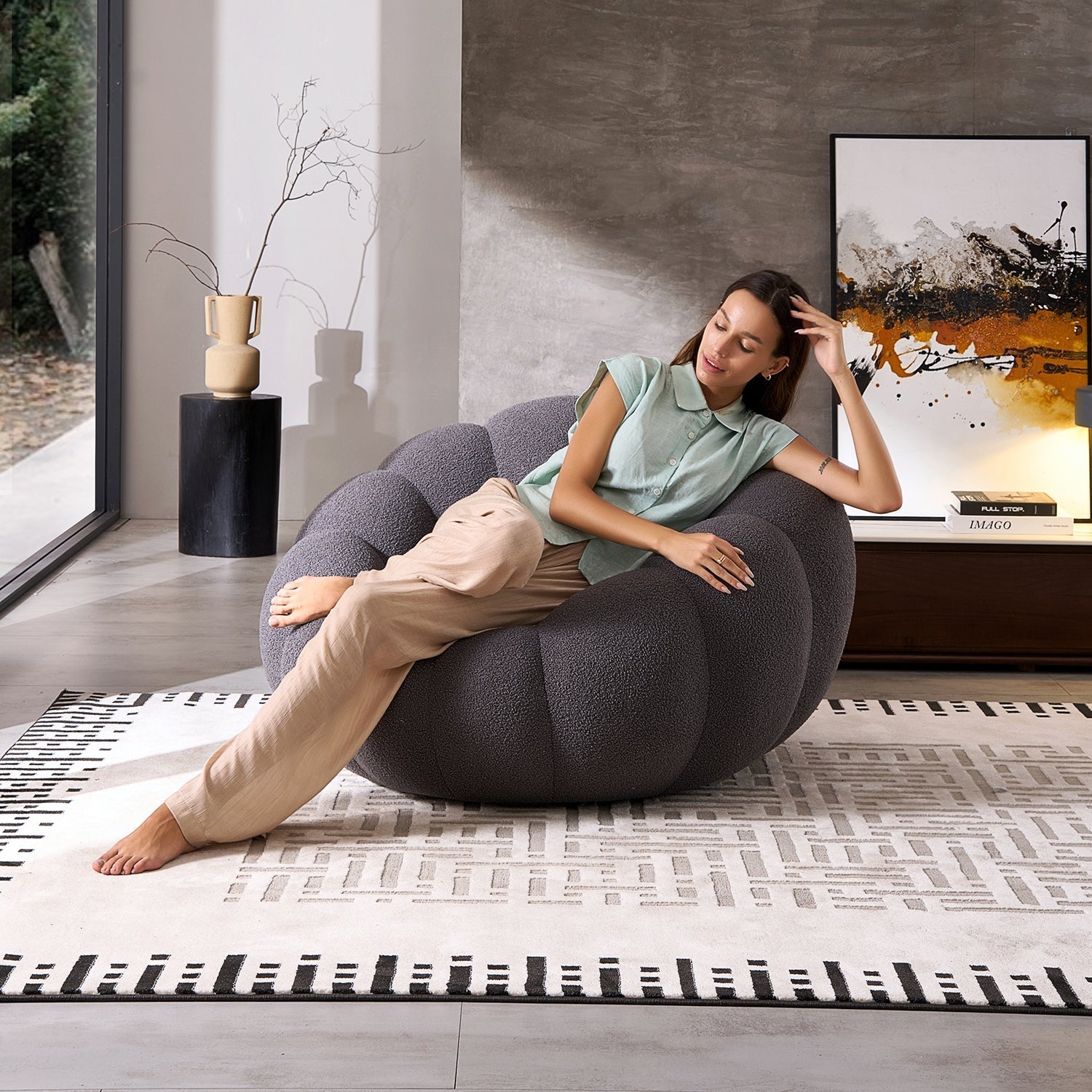 Pumpkin Accent Chair - Mario Capasa