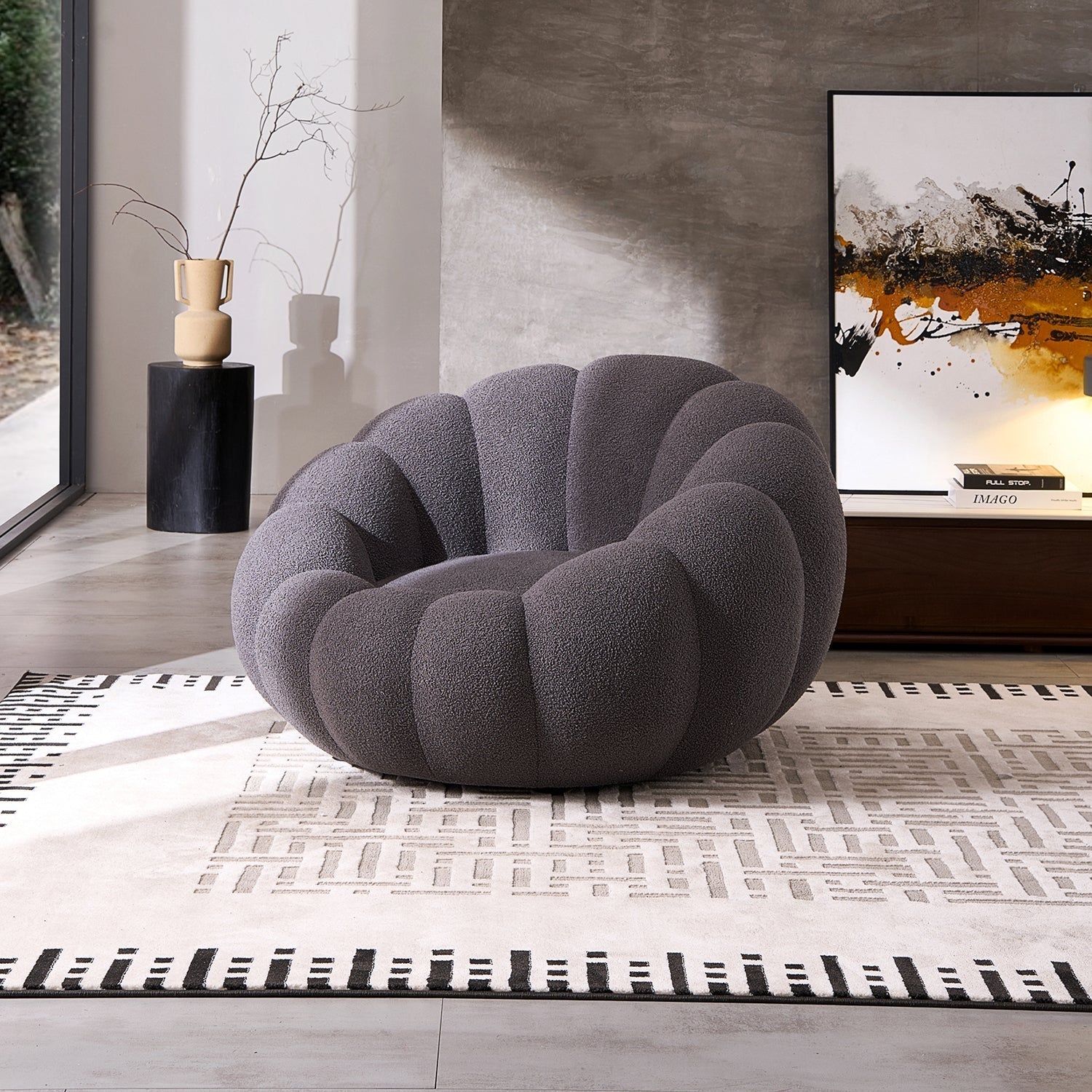 Pumpkin Accent Chair - Mario Capasa