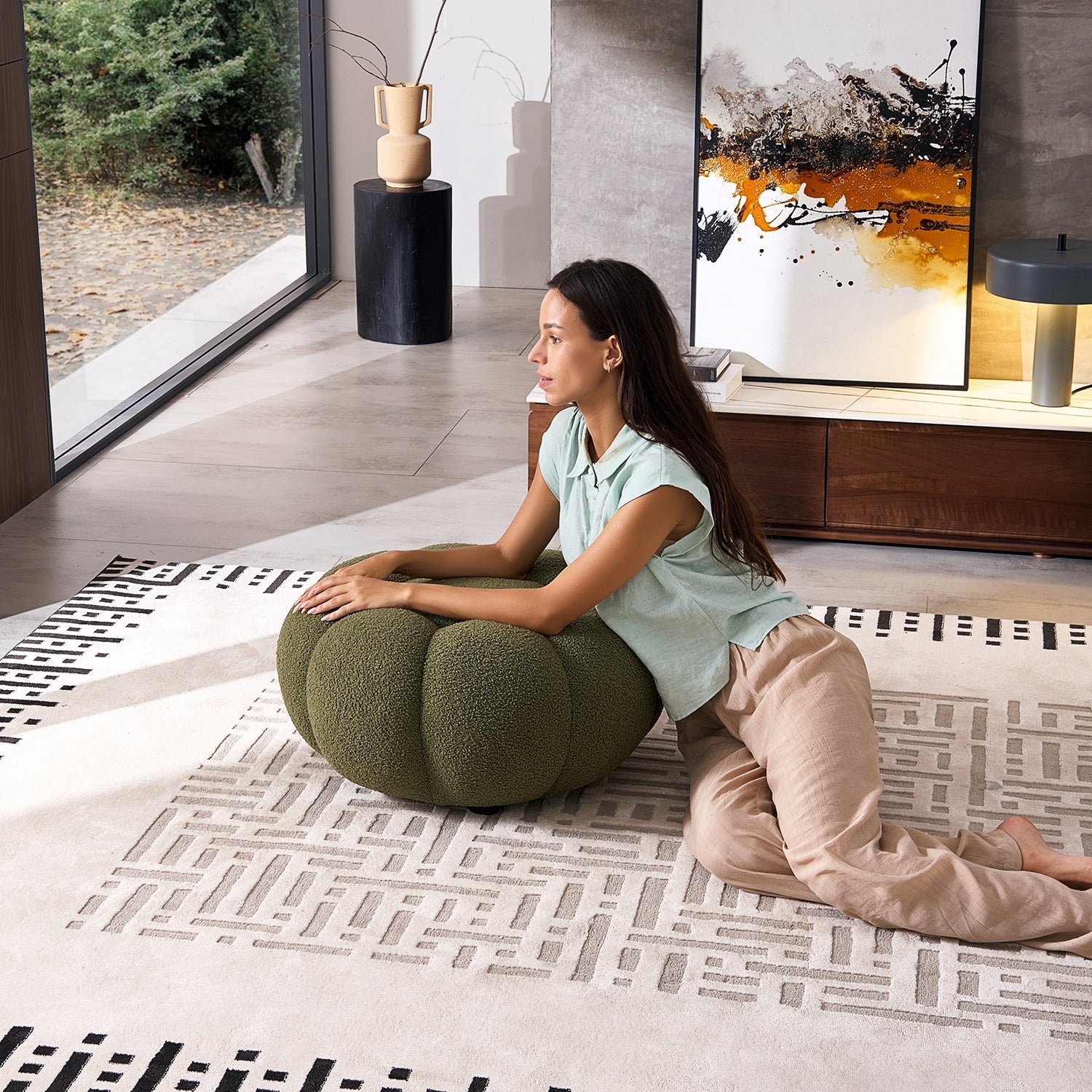 Pumpkin Accent Chair - Mario Capasa