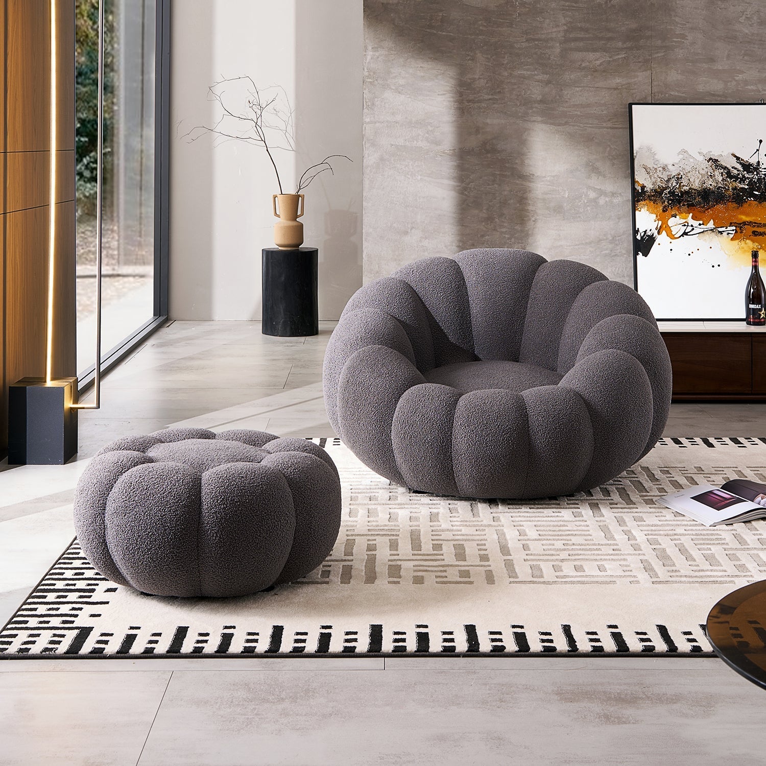 Pumpkin Accent Chair - Mario Capasa