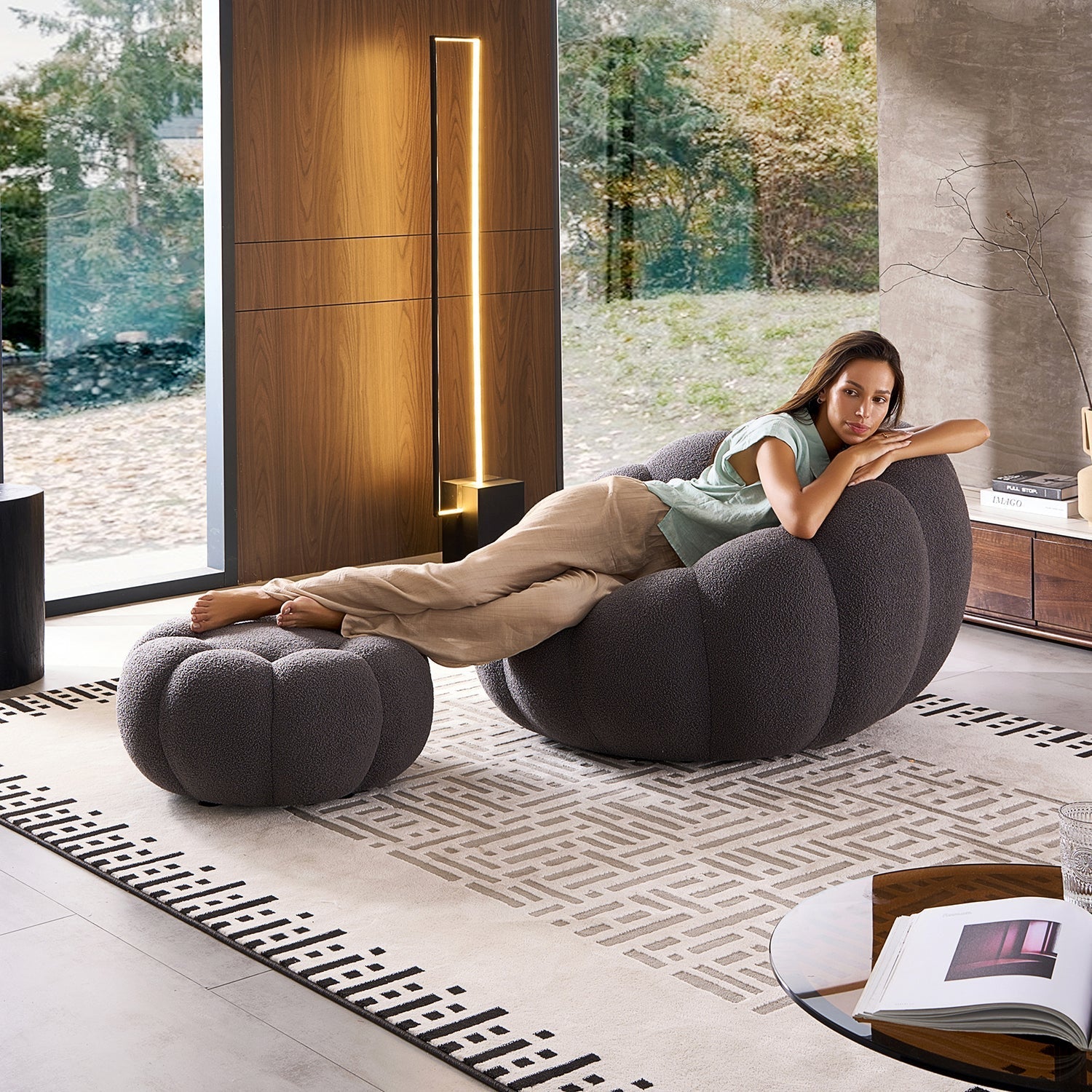 Pumpkin Accent Chair - Mario Capasa