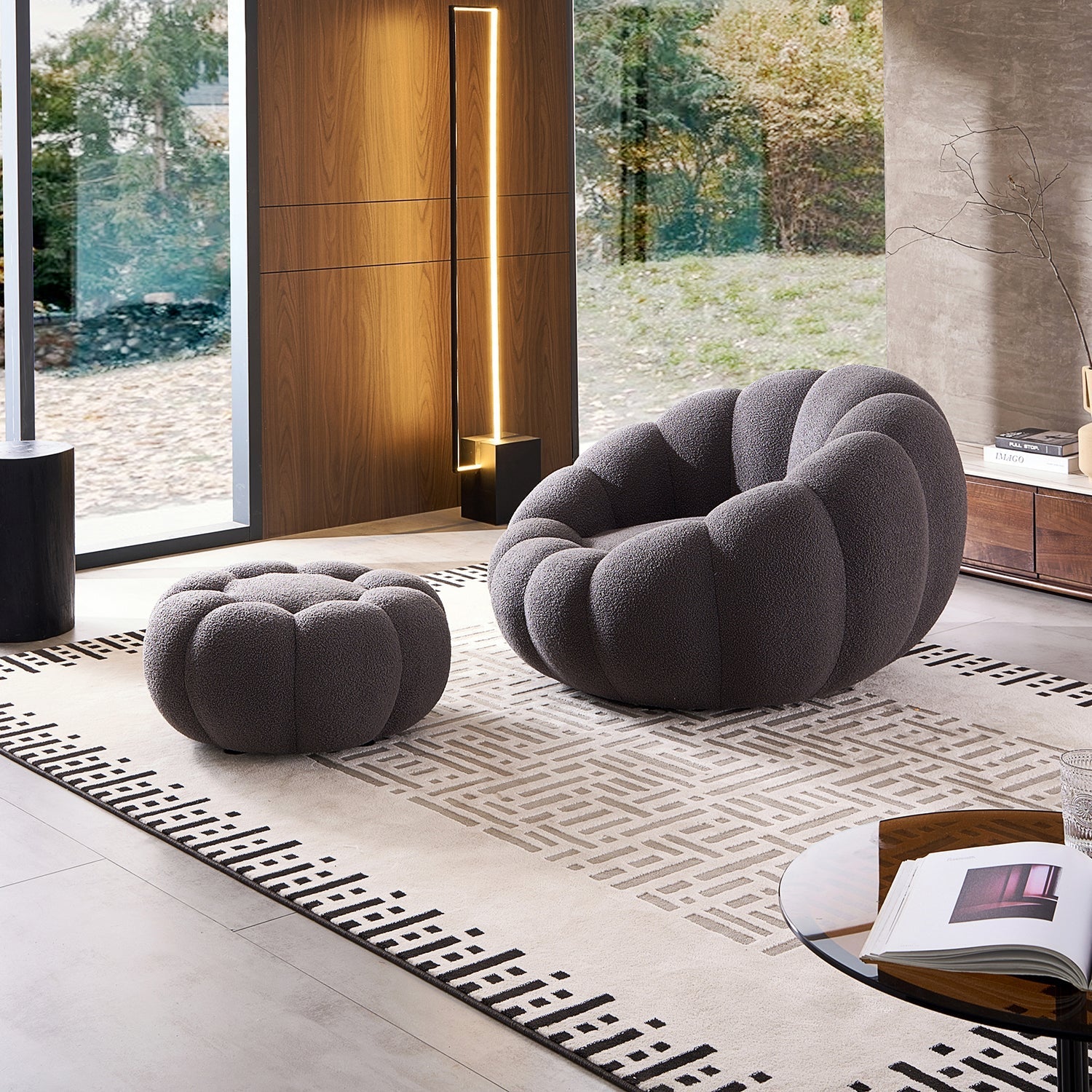 Pumpkin Accent Chair - Mario Capasa