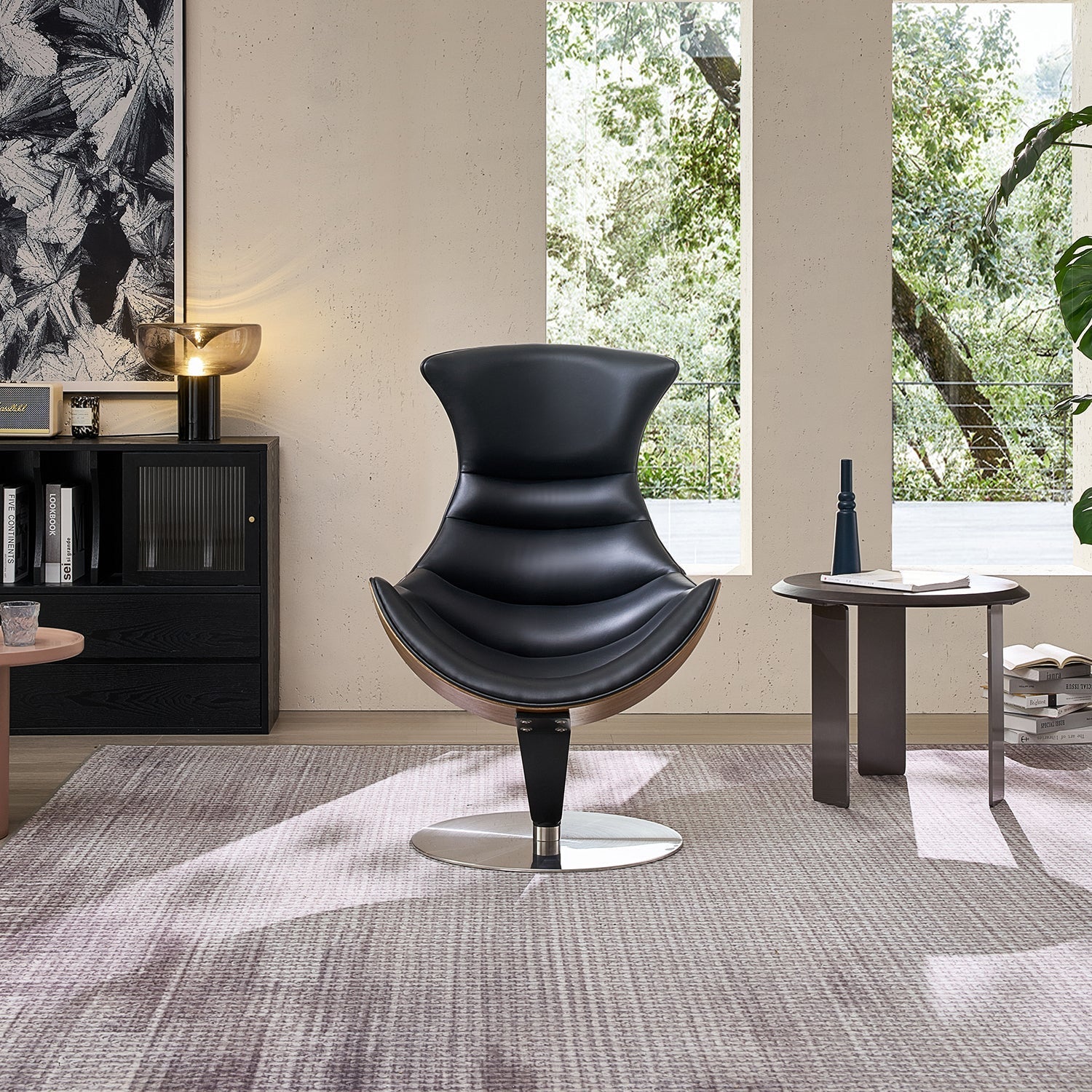 The Avant Glide Chair and Ottoman - Mario Capasa