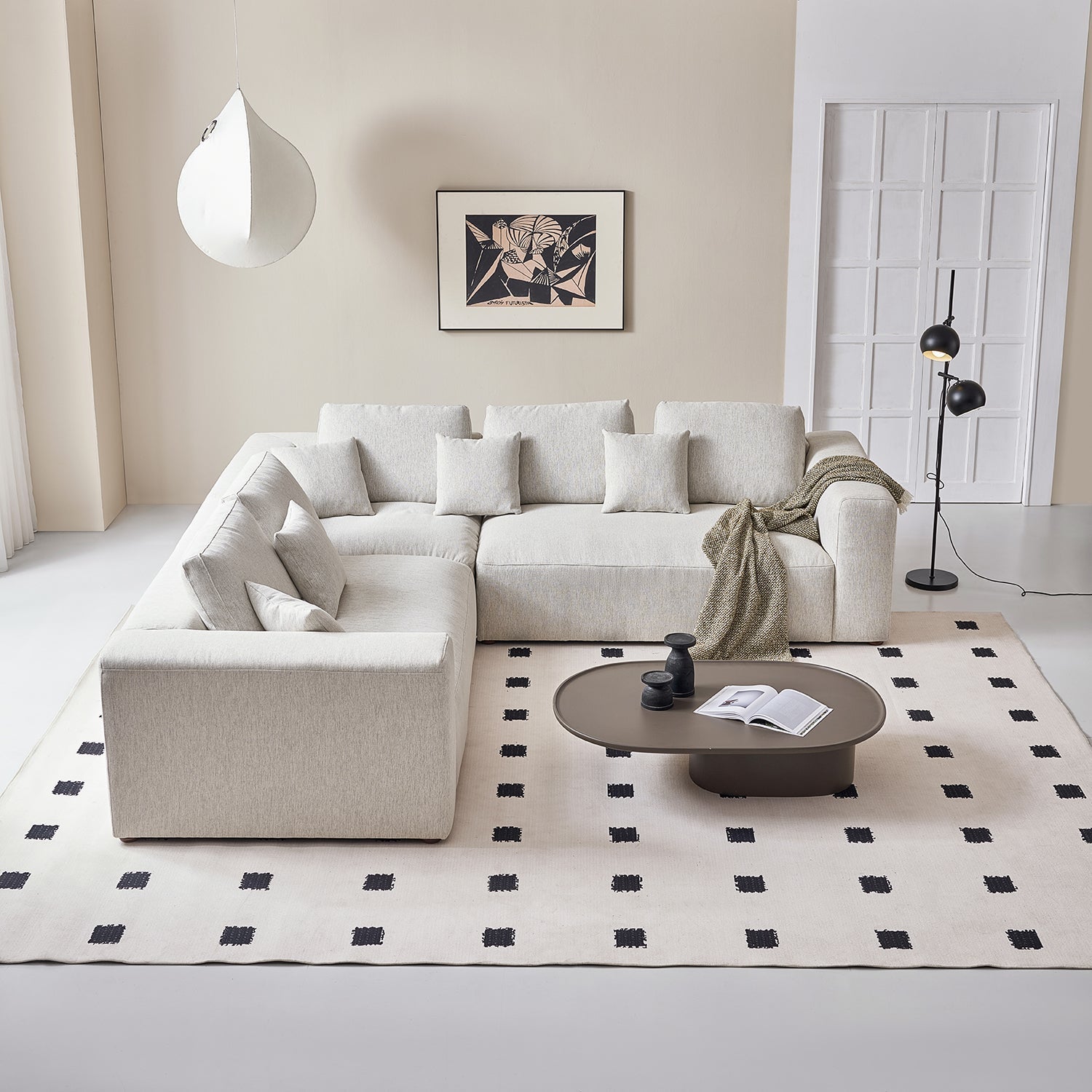 The 5th Closed L Sectional, sectional, Foundry | Valyou Furniture