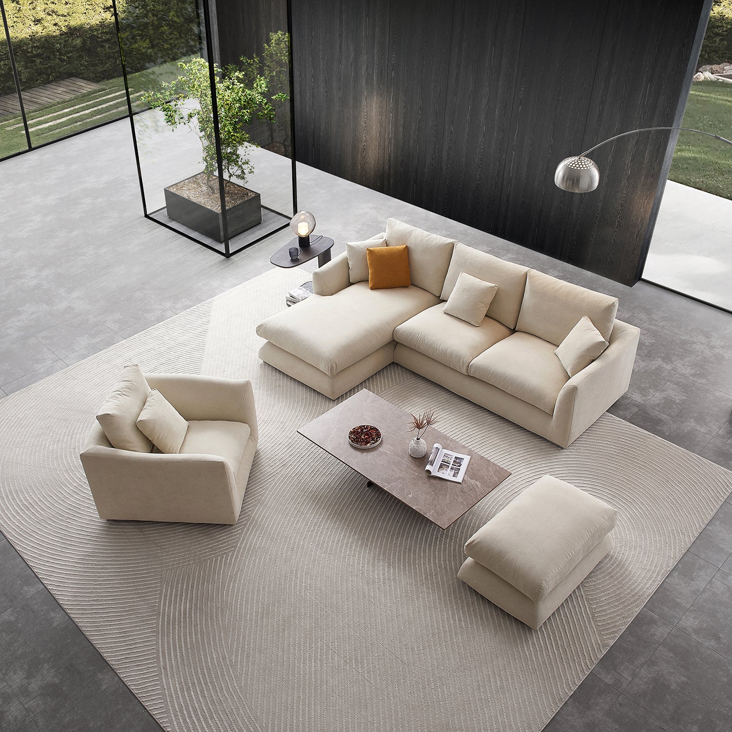 Feathers Room Set - Mario Capasa
