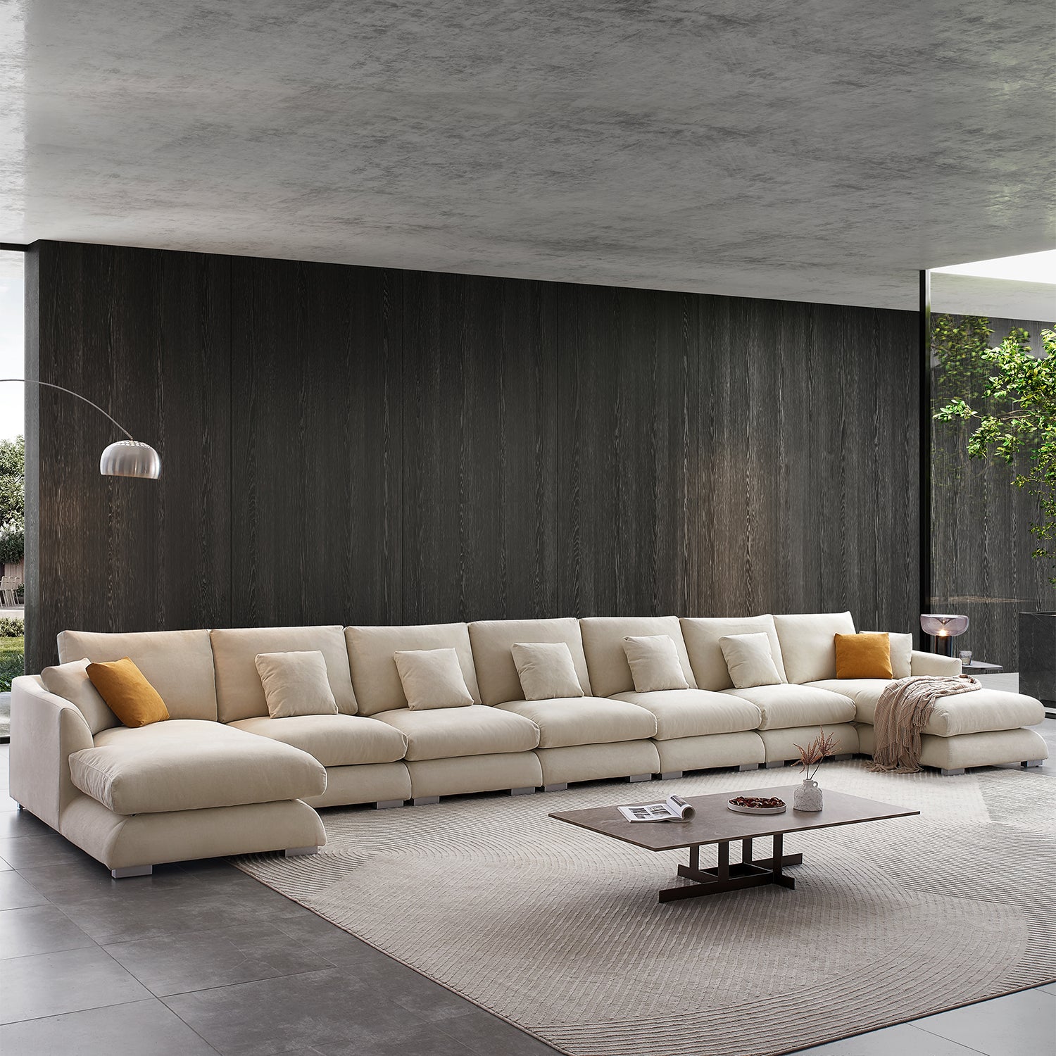 Feathers U-Sectional - Mario Capasa