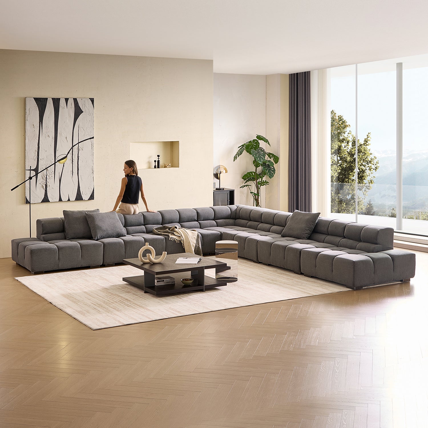 Amora Open L Sectional