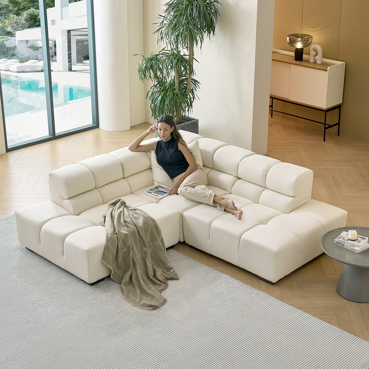 Amora Open L Sectional