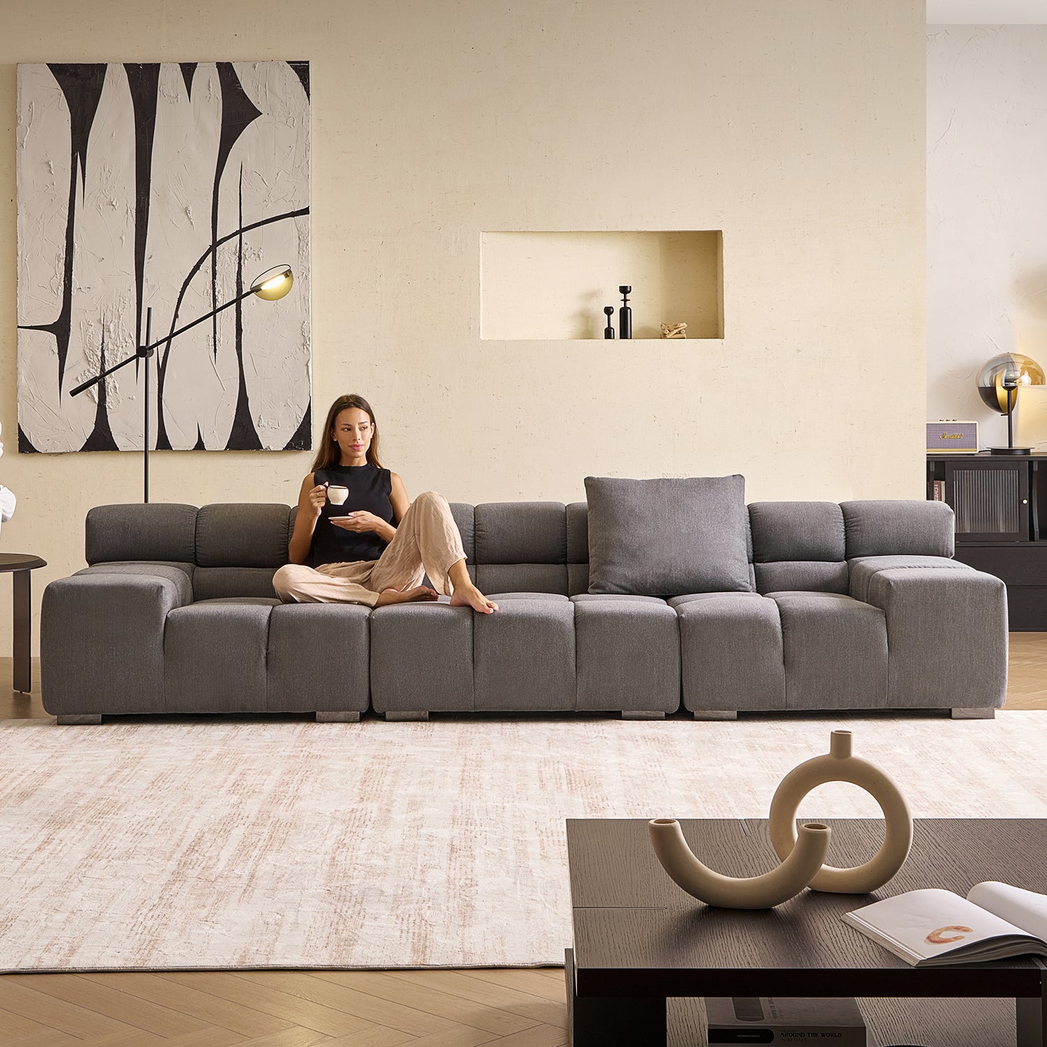 Amora Sofa Low Arms