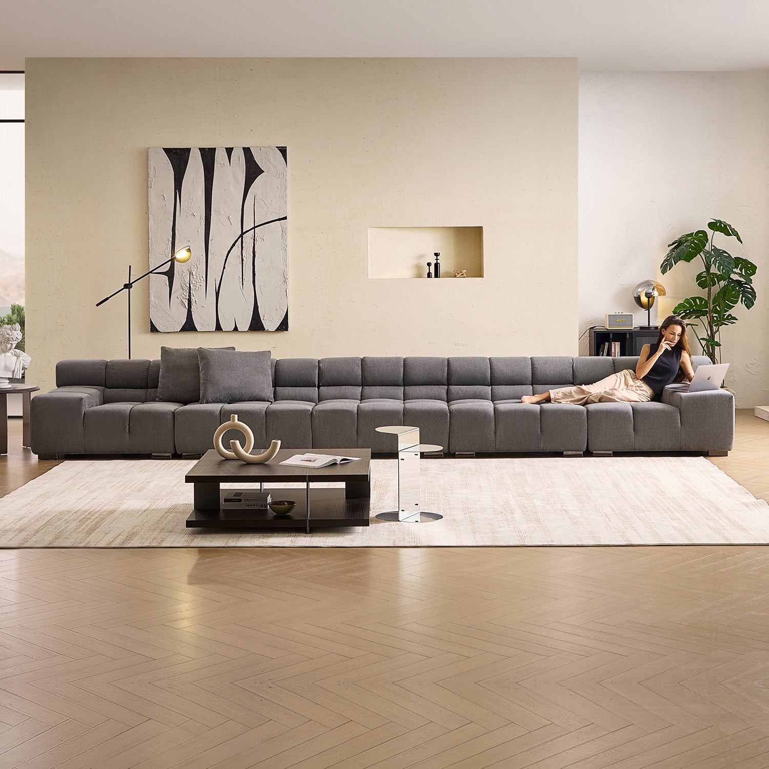 Amora Sofa Low Arms