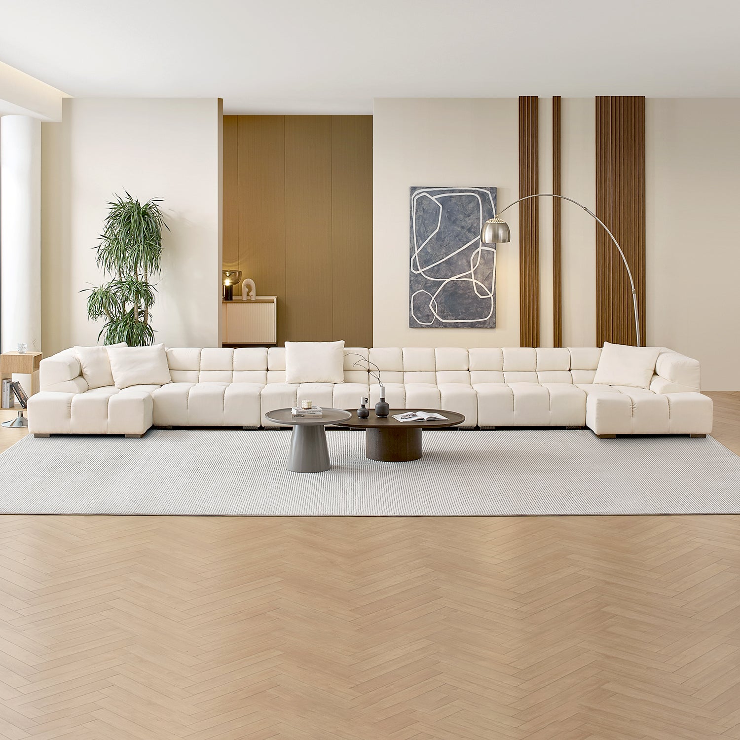 Amora U Sectional High Arm - Mario Capasa