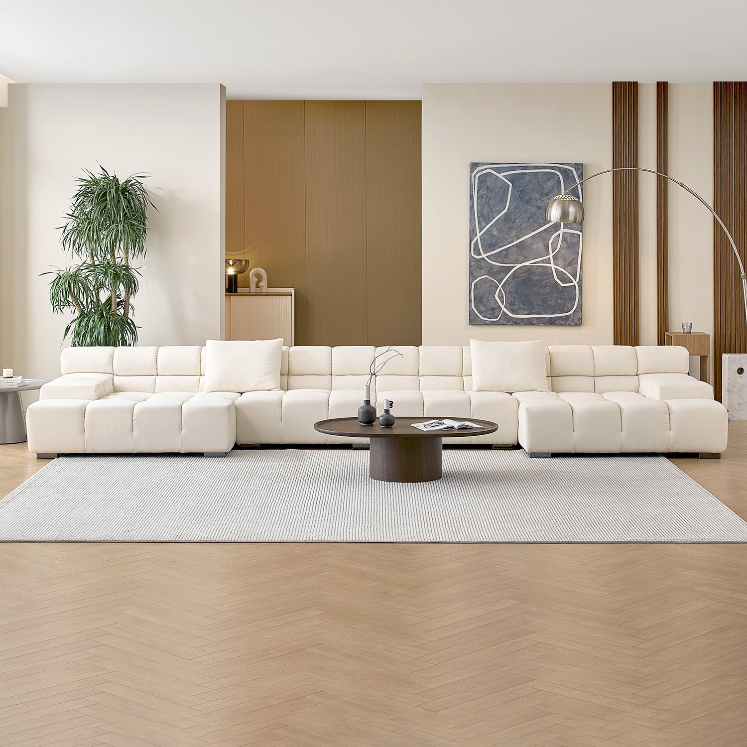 Amora U Sectional Low Arm - Mario Capasa