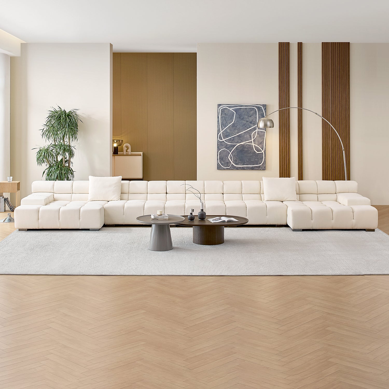 Amora U Sectional Low Arm - Mario Capasa