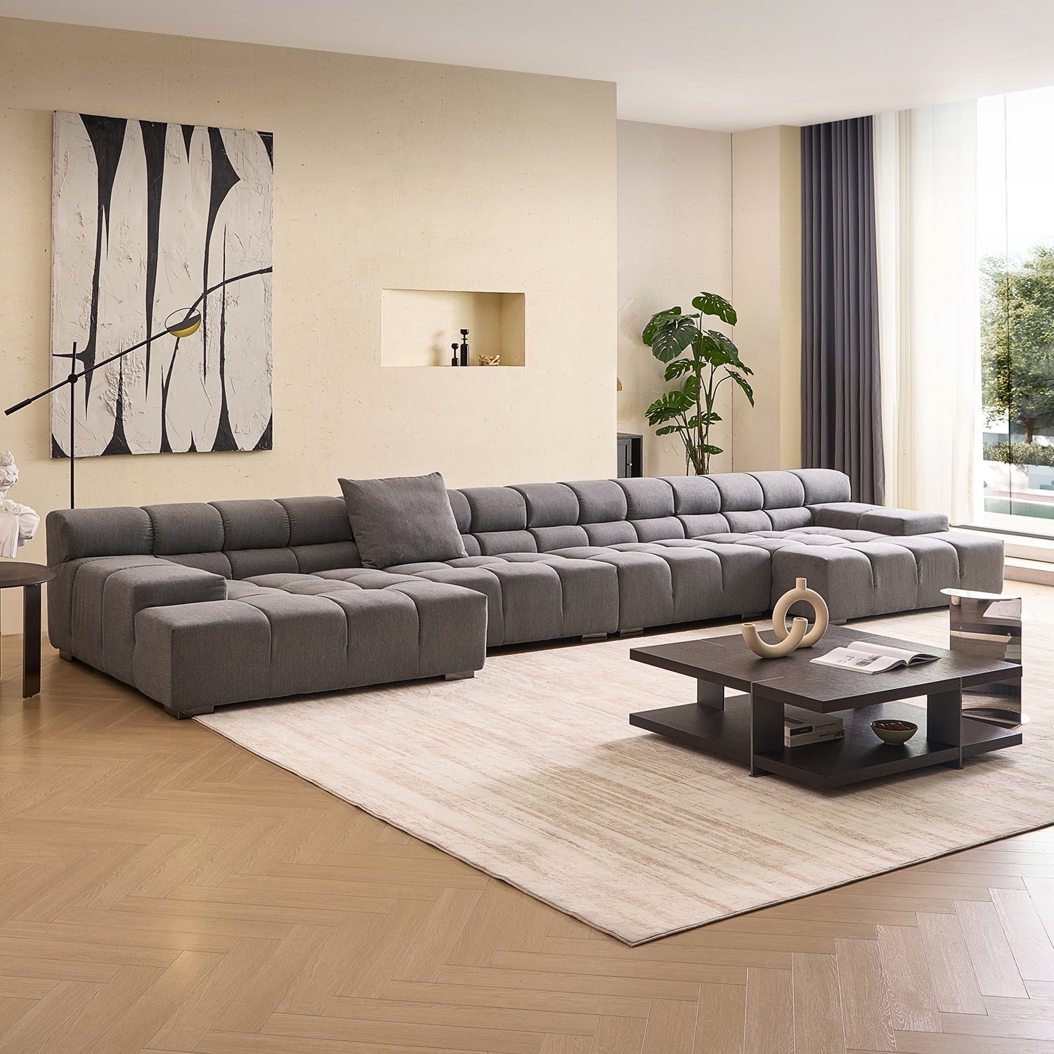 Amora U Sectional Low Arm - Mario Capasa
