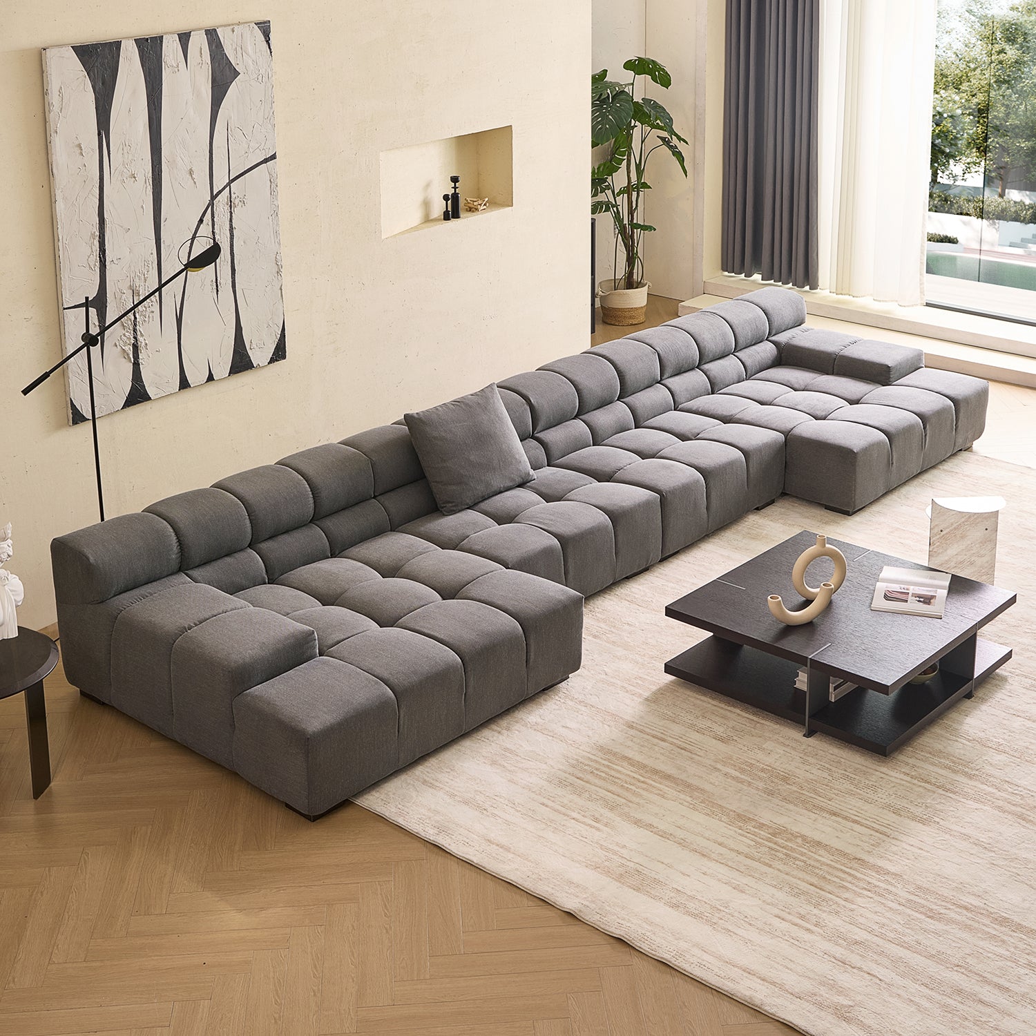 Amora U Sectional Low Arm - Mario Capasa