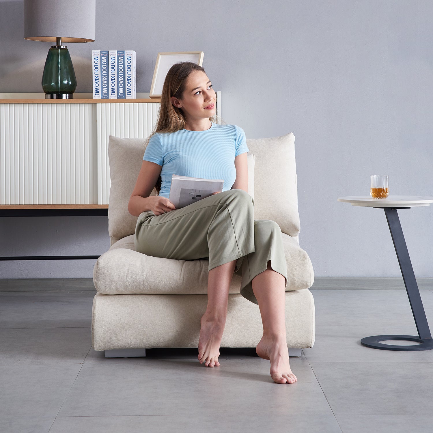 Feathers 1-Seater - Armless - Mario Capasa