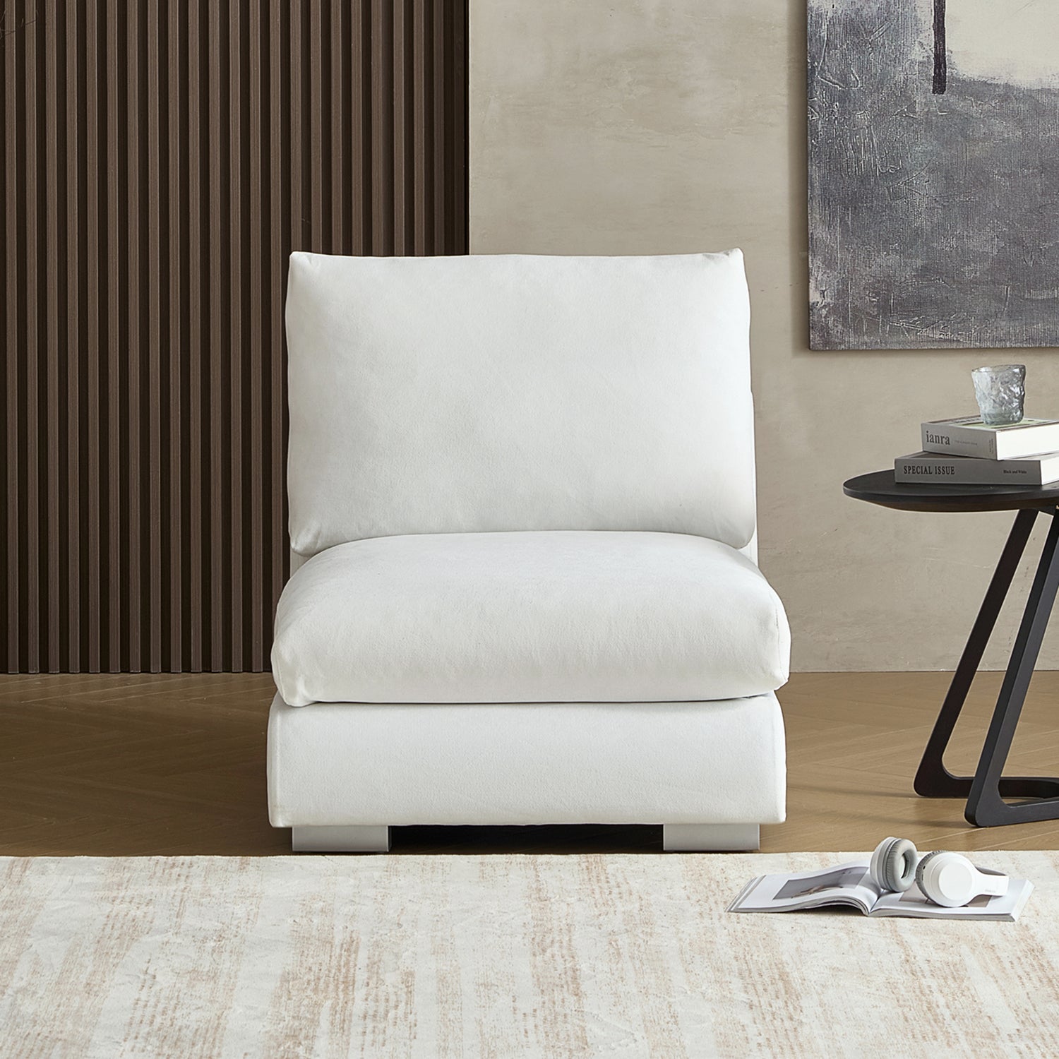 Feathers 1-Seater - Armless - Mario Capasa