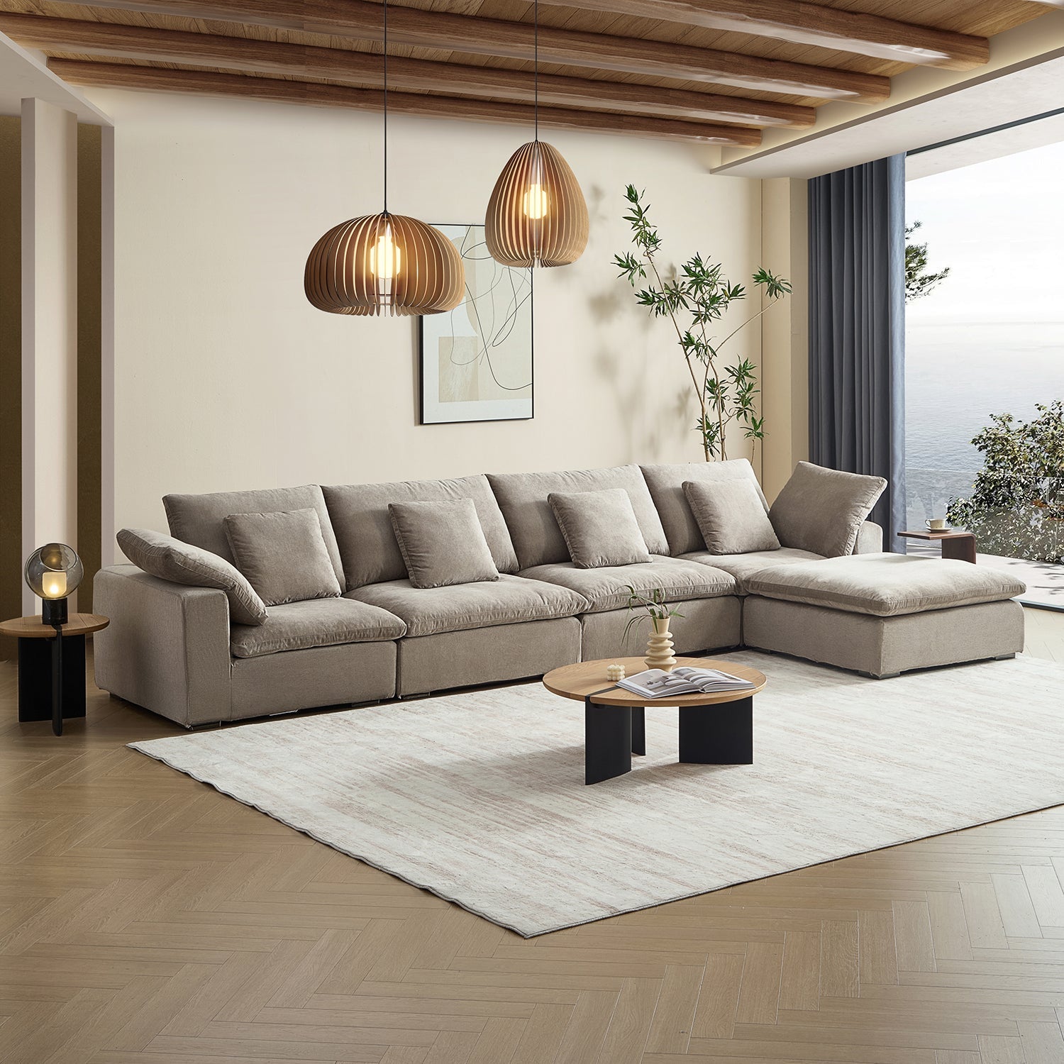 Tivoli Cloud Sectional