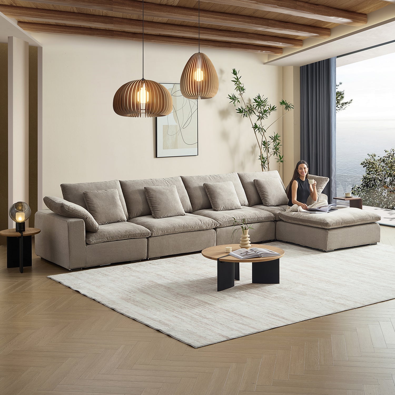 Tivoli Cloud Sectional