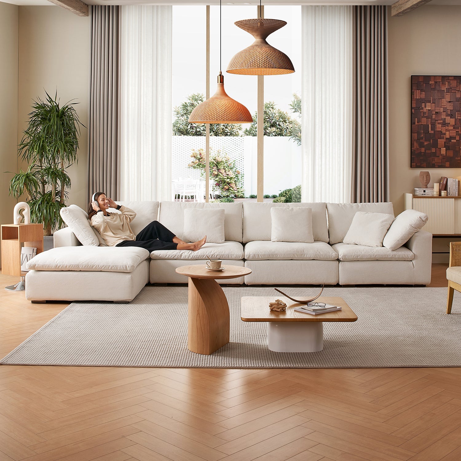 Malibu Cloud Sectional - Mario Capasa