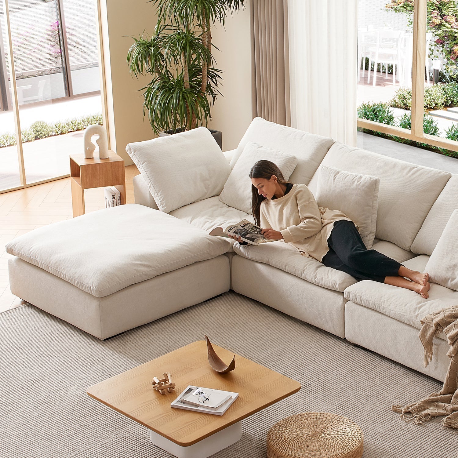 Malibu Cloud Sectional - Mario Capasa