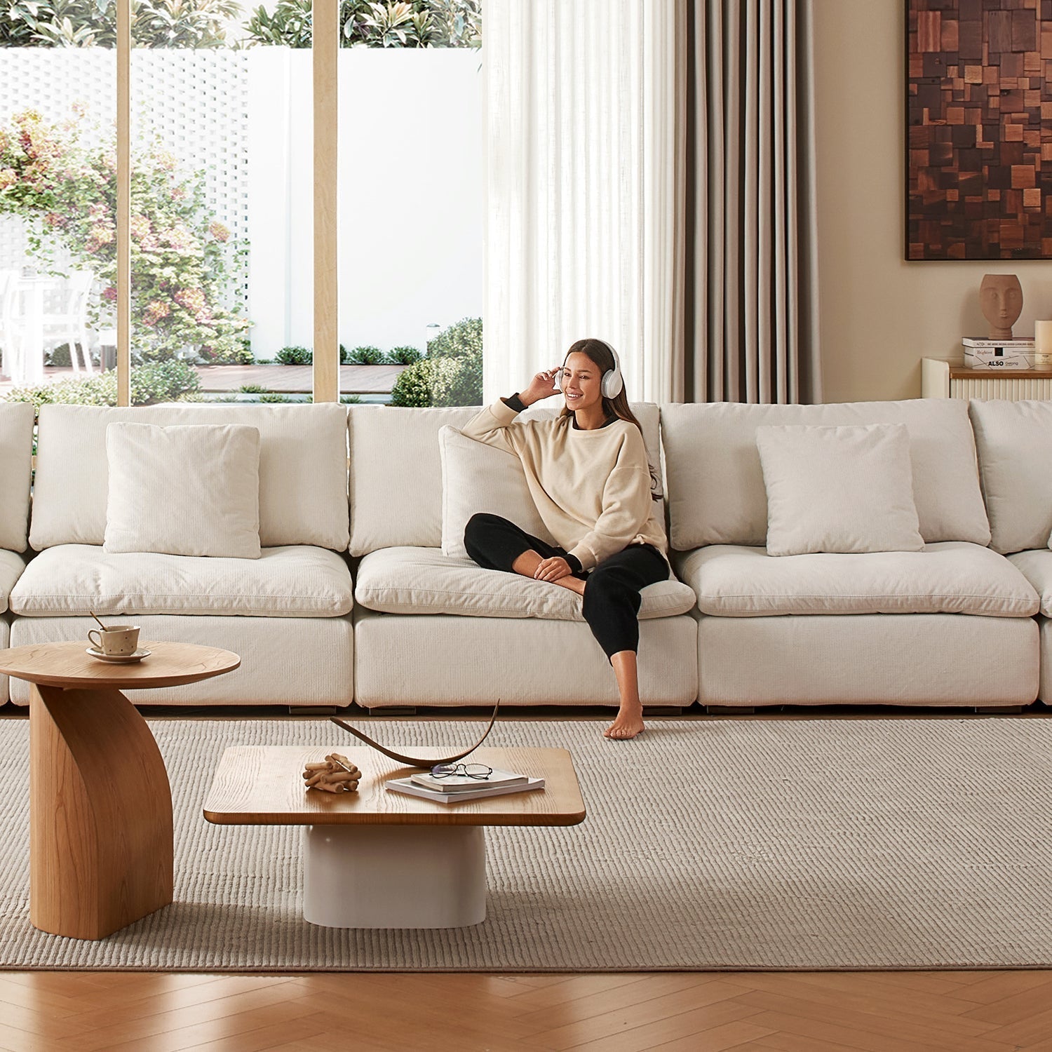 Malibu Cloud Sectional - Mario Capasa