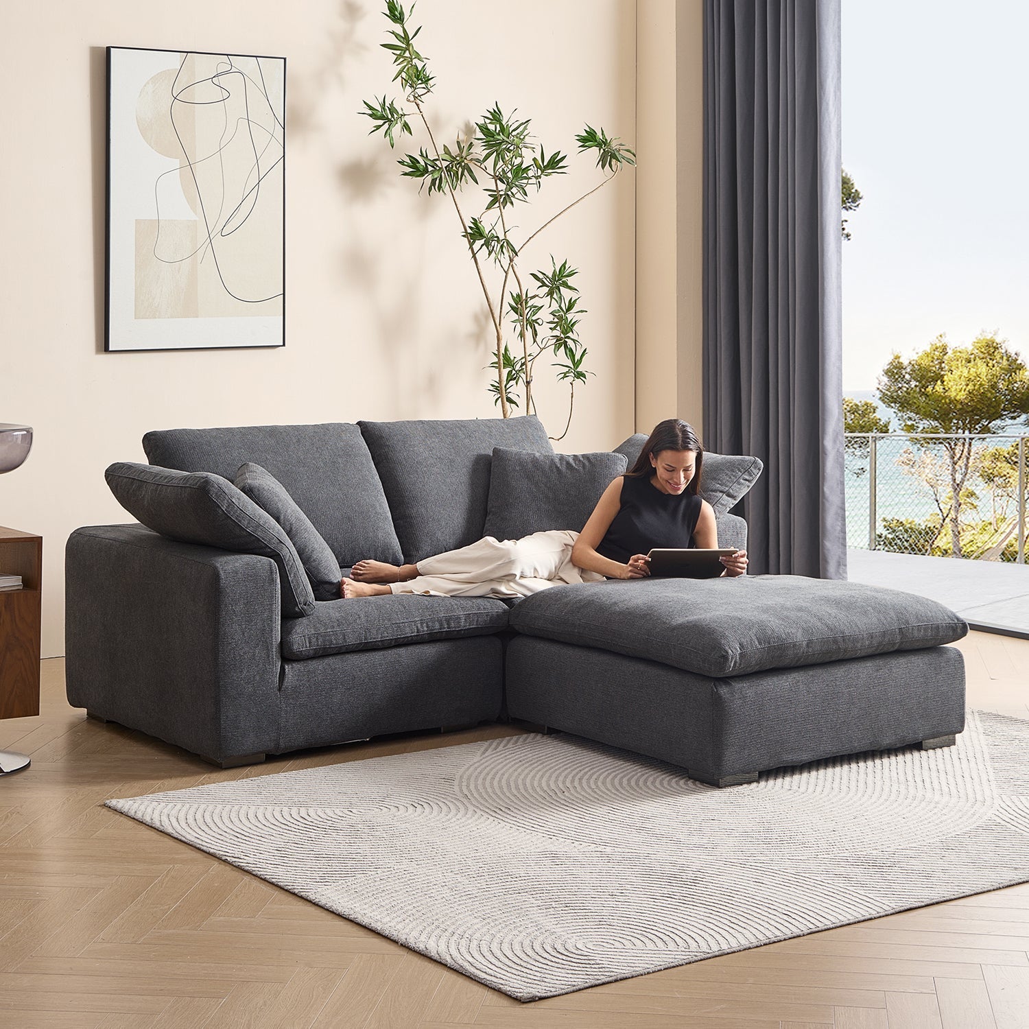 Tivoli Cloud Sectional