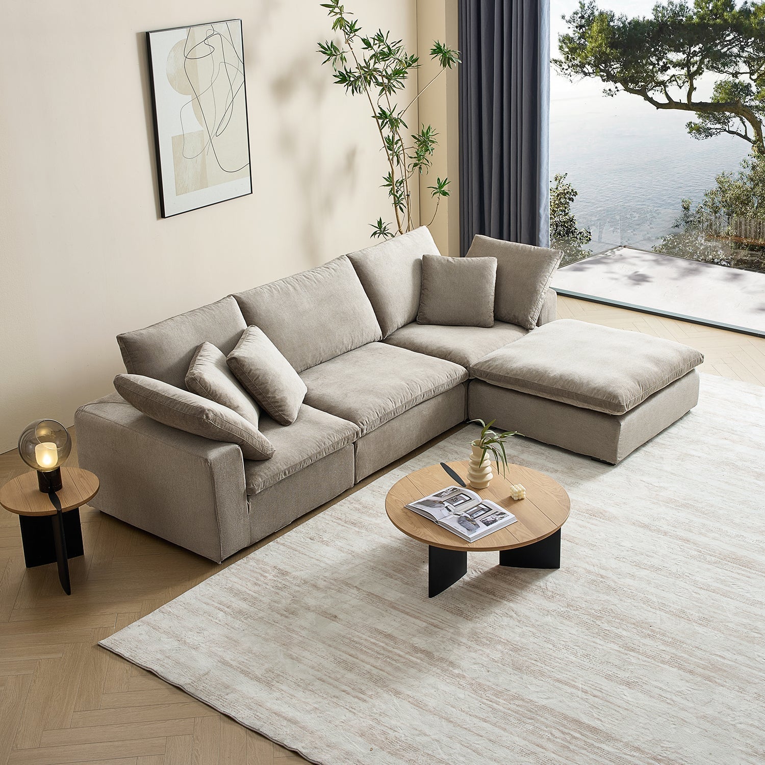 Tivoli Cloud Sectional