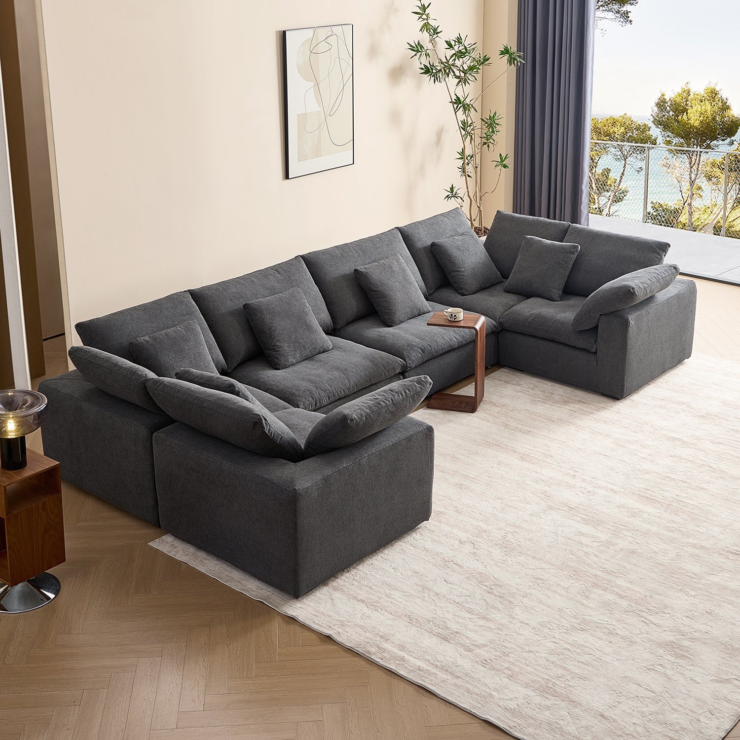 Tivoli Cloud U Closed Sectional