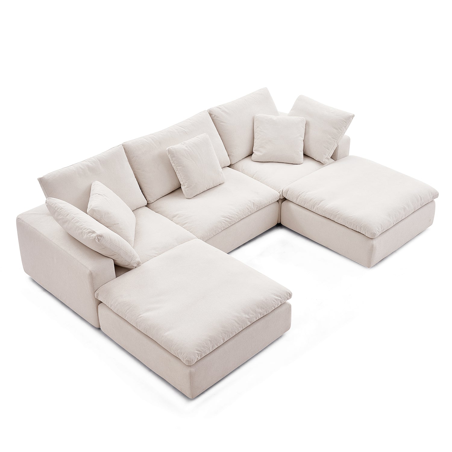 Malibu Cloud U Sectional - Mario Capasa