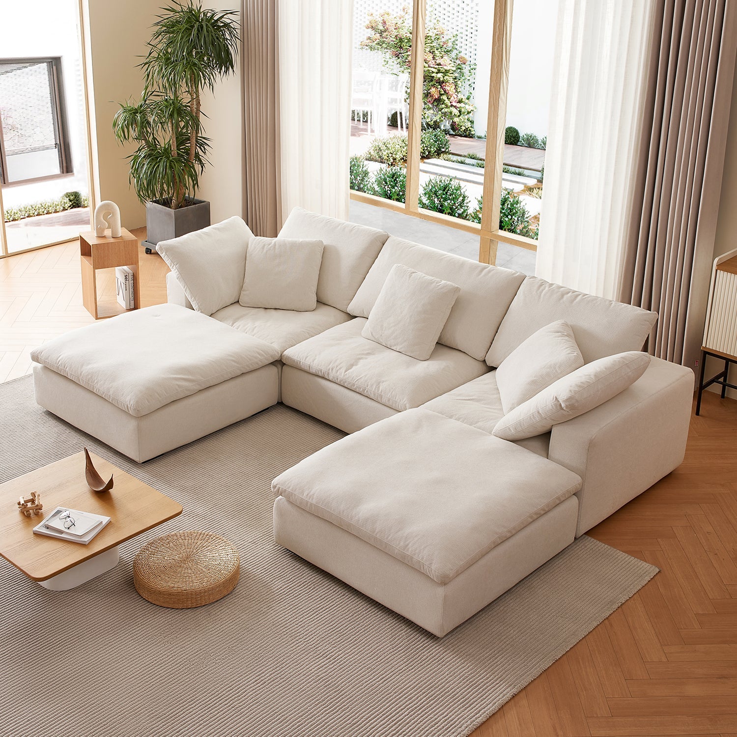Malibu Cloud U Sectional - Mario Capasa