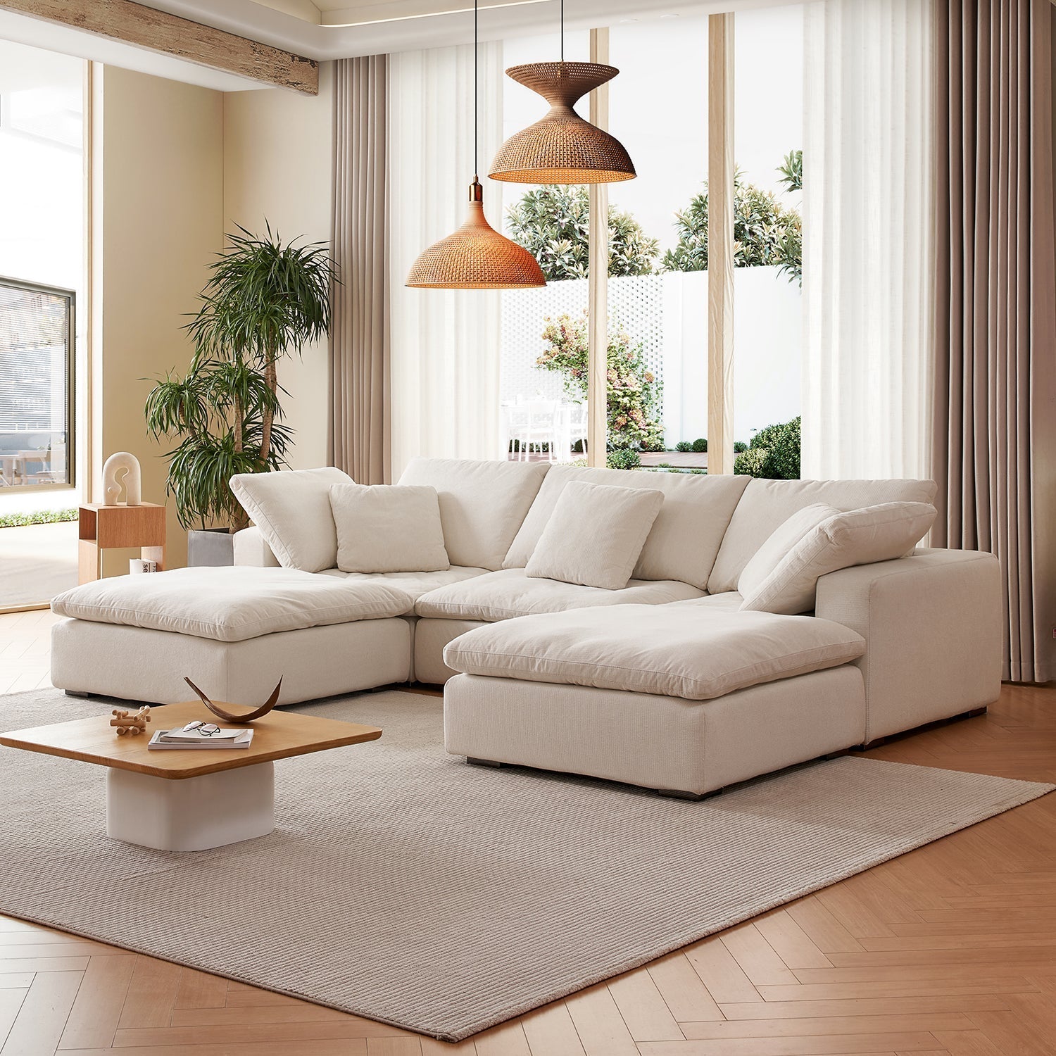 Malibu Cloud U Sectional - Mario Capasa