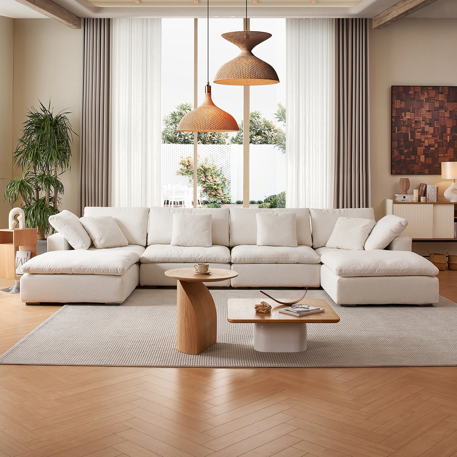 Malibu Cloud U Sectional - Mario Capasa