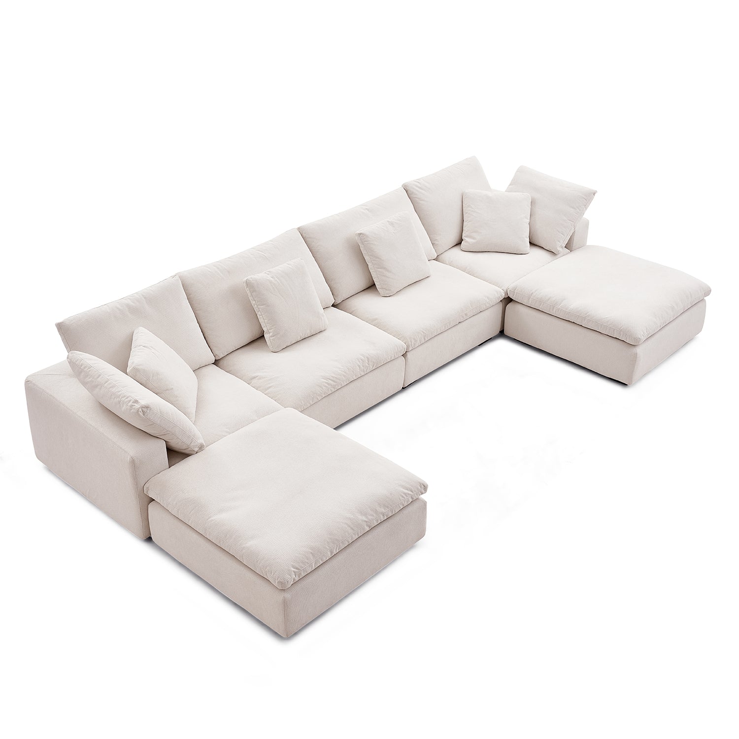 Malibu Cloud U Sectional - Mario Capasa