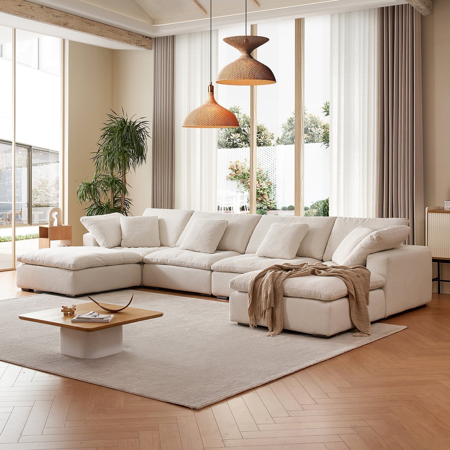 Malibu Cloud U Sectional - Mario Capasa