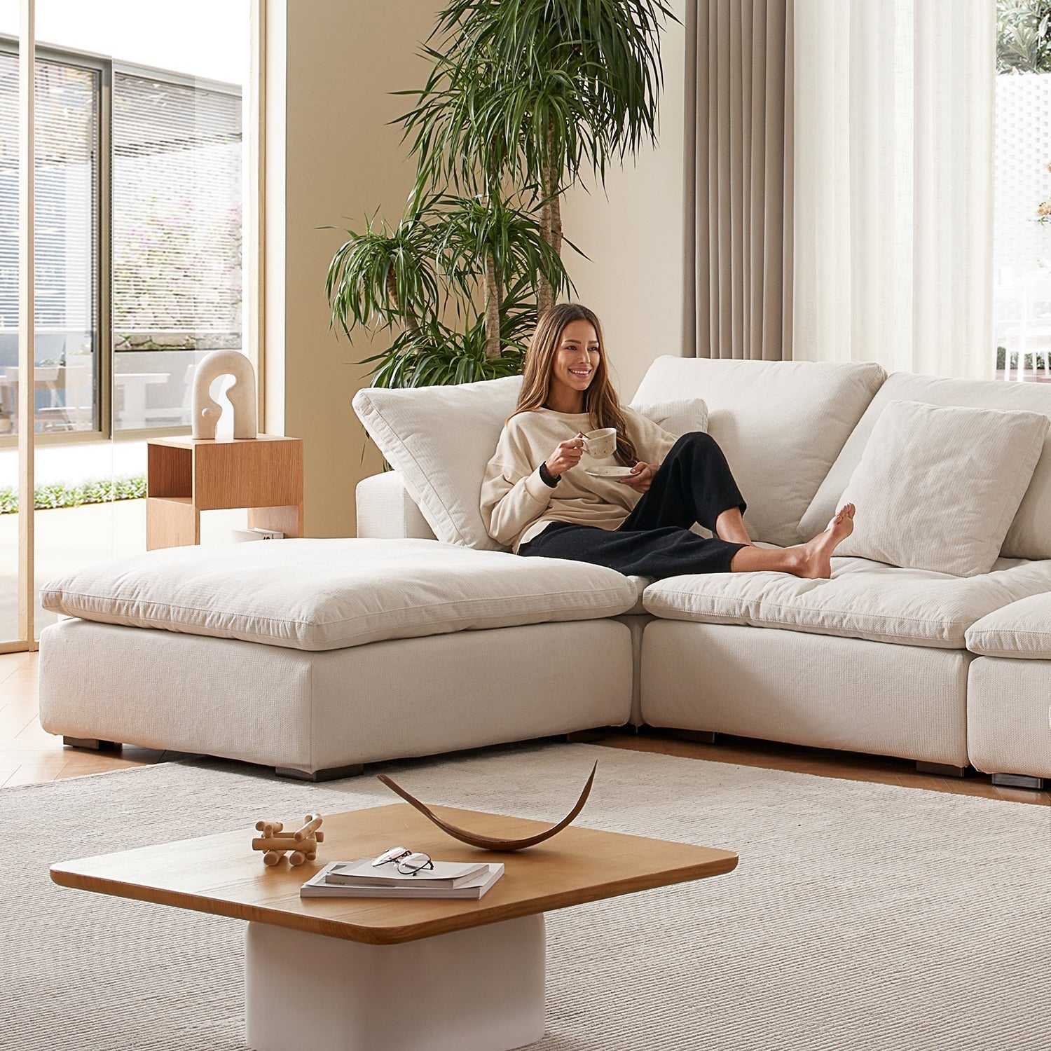 Malibu Cloud U Sectional - Mario Capasa