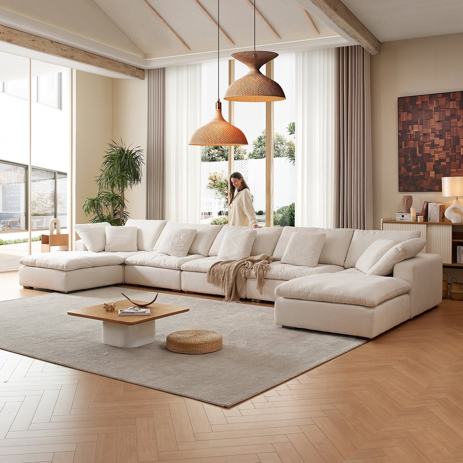 Malibu Cloud U Sectional - Mario Capasa
