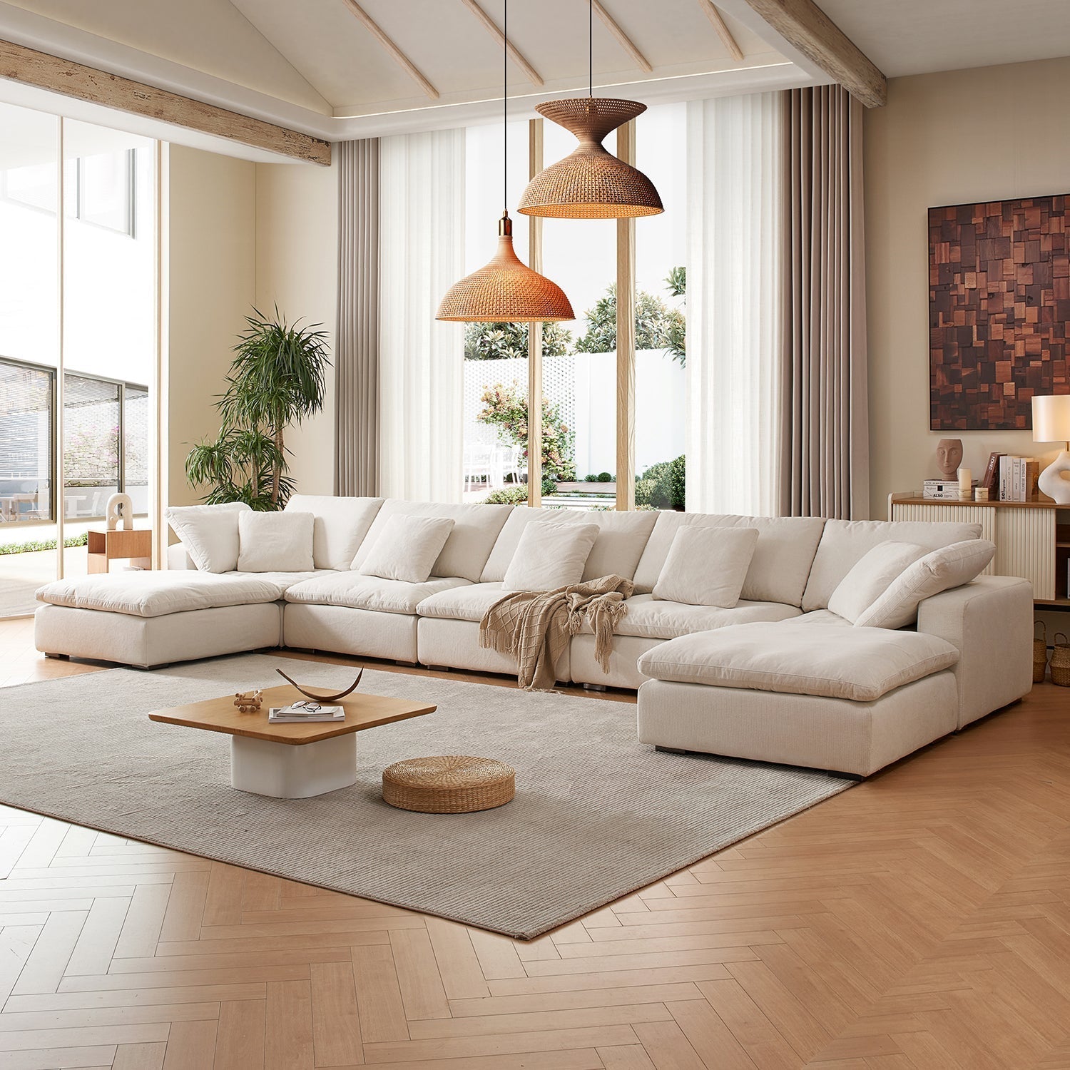 Malibu Cloud U Sectional - Mario Capasa